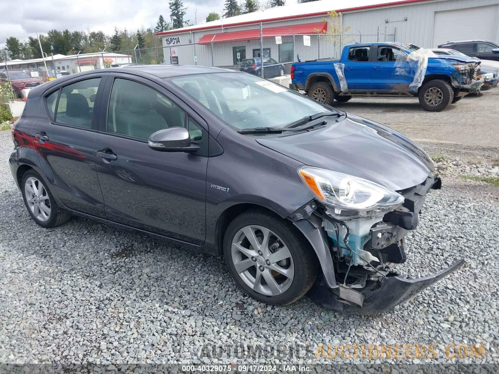 JTDKDTB31G1136387 TOYOTA PRIUS C 2016