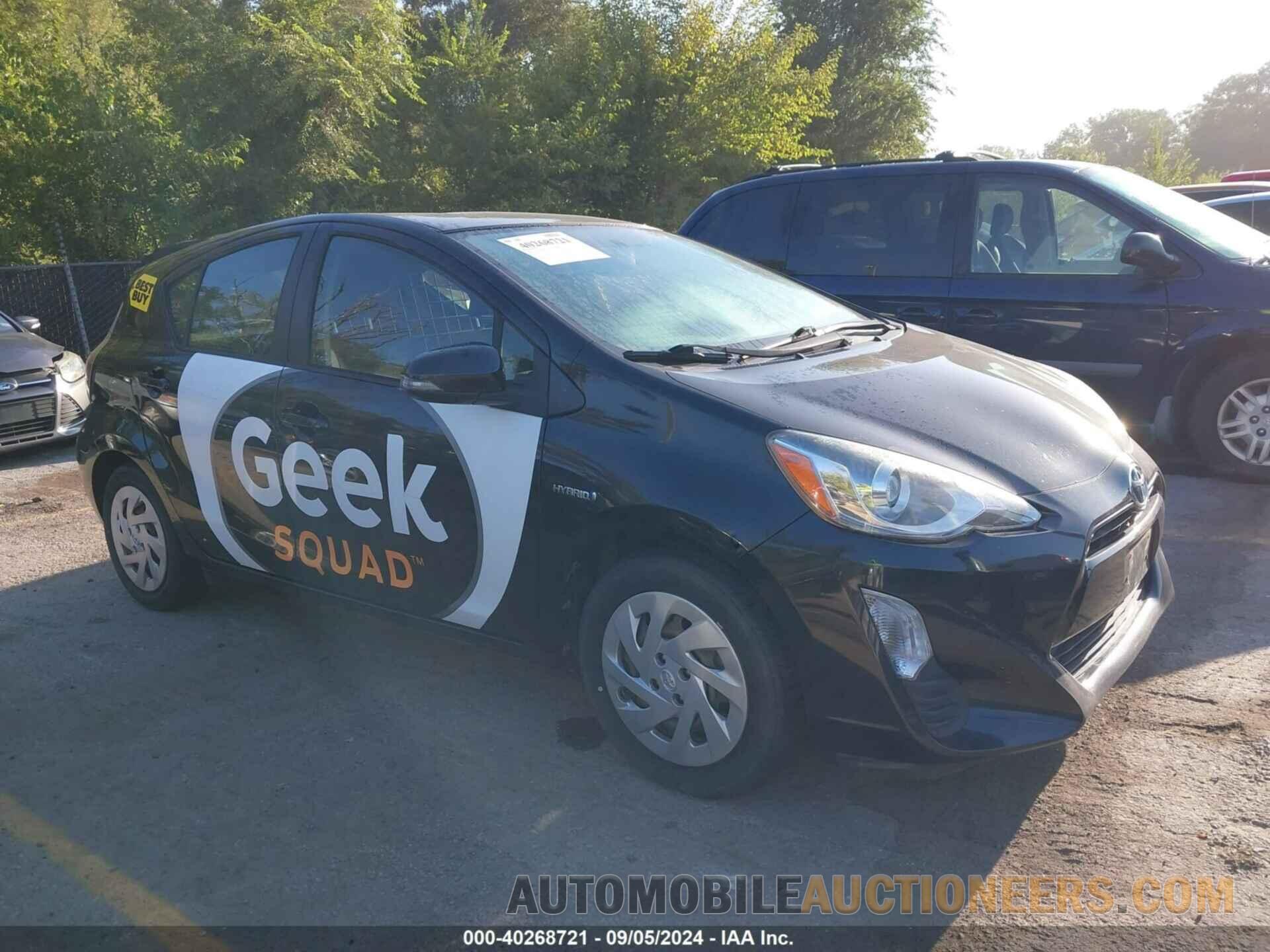 JTDKDTB31G1589554 TOYOTA PRIUS C 2016