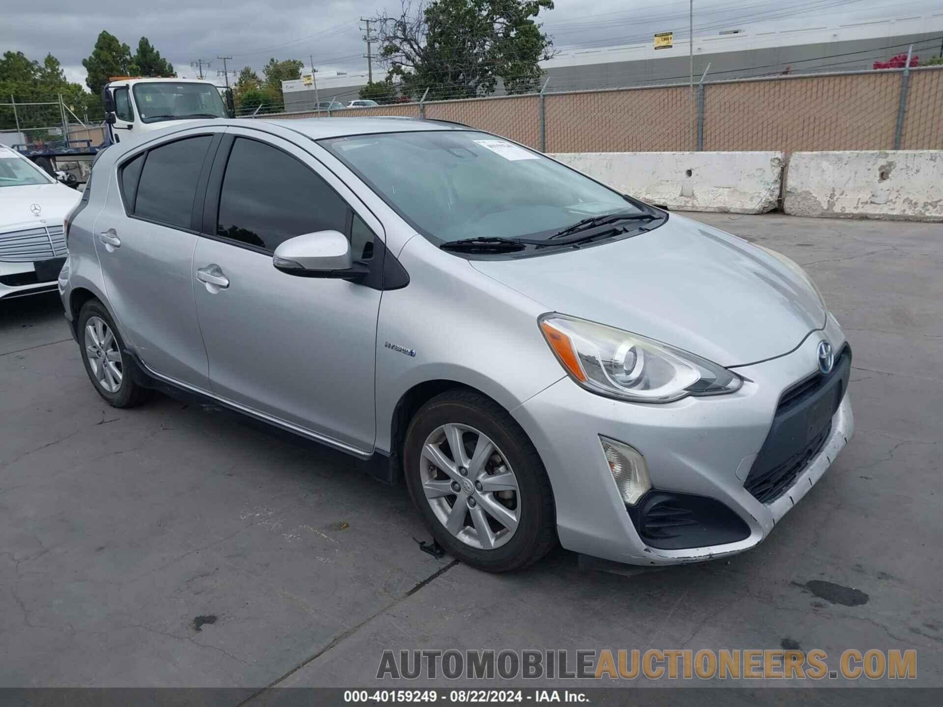 JTDKDTB31H1591144 TOYOTA PRIUS C 2017