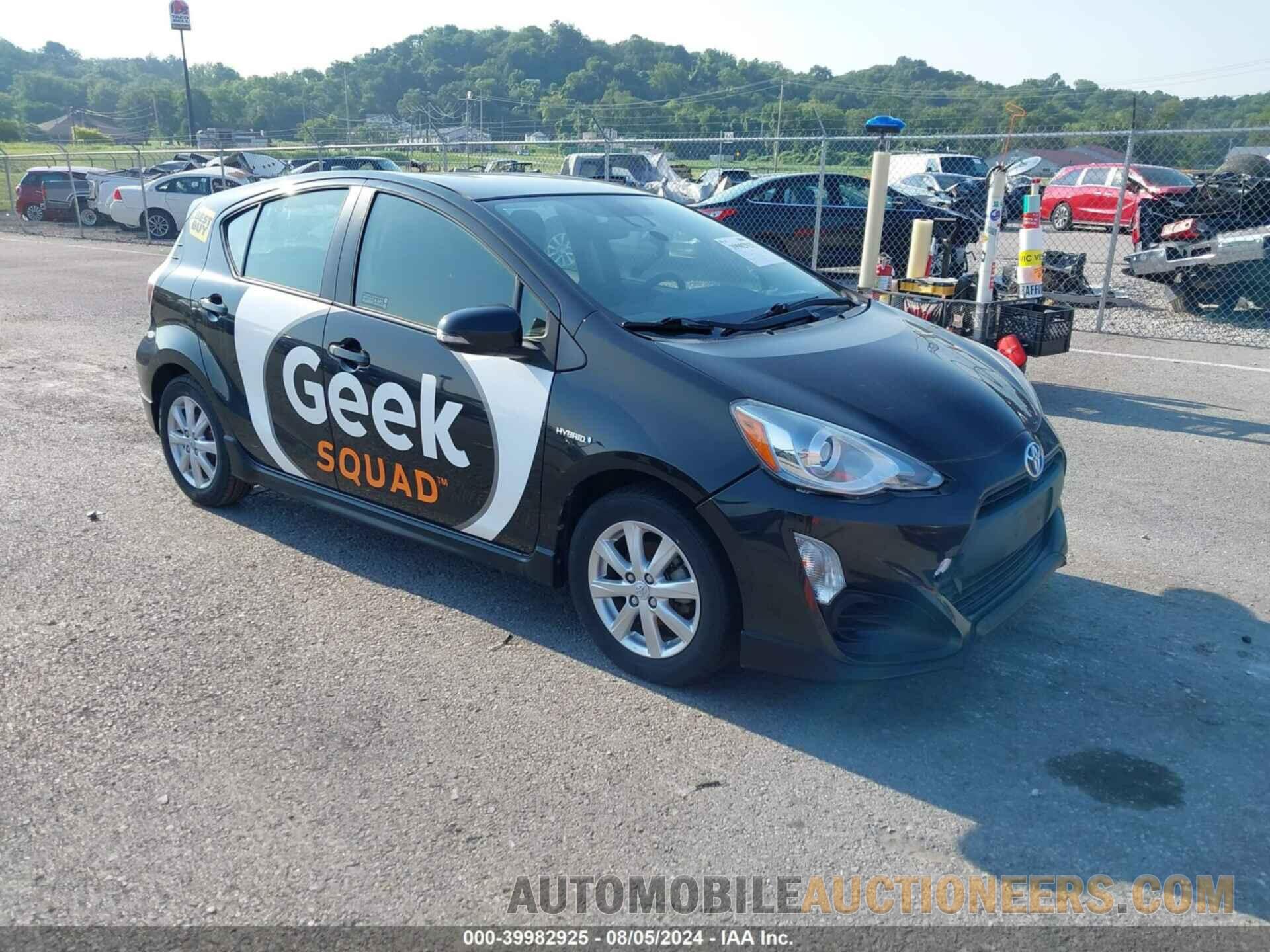 JTDKDTB31H1597073 TOYOTA PRIUS C 2017