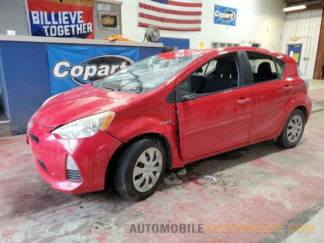 JTDKDTB32C1009576 TOYOTA PRIUS 2012