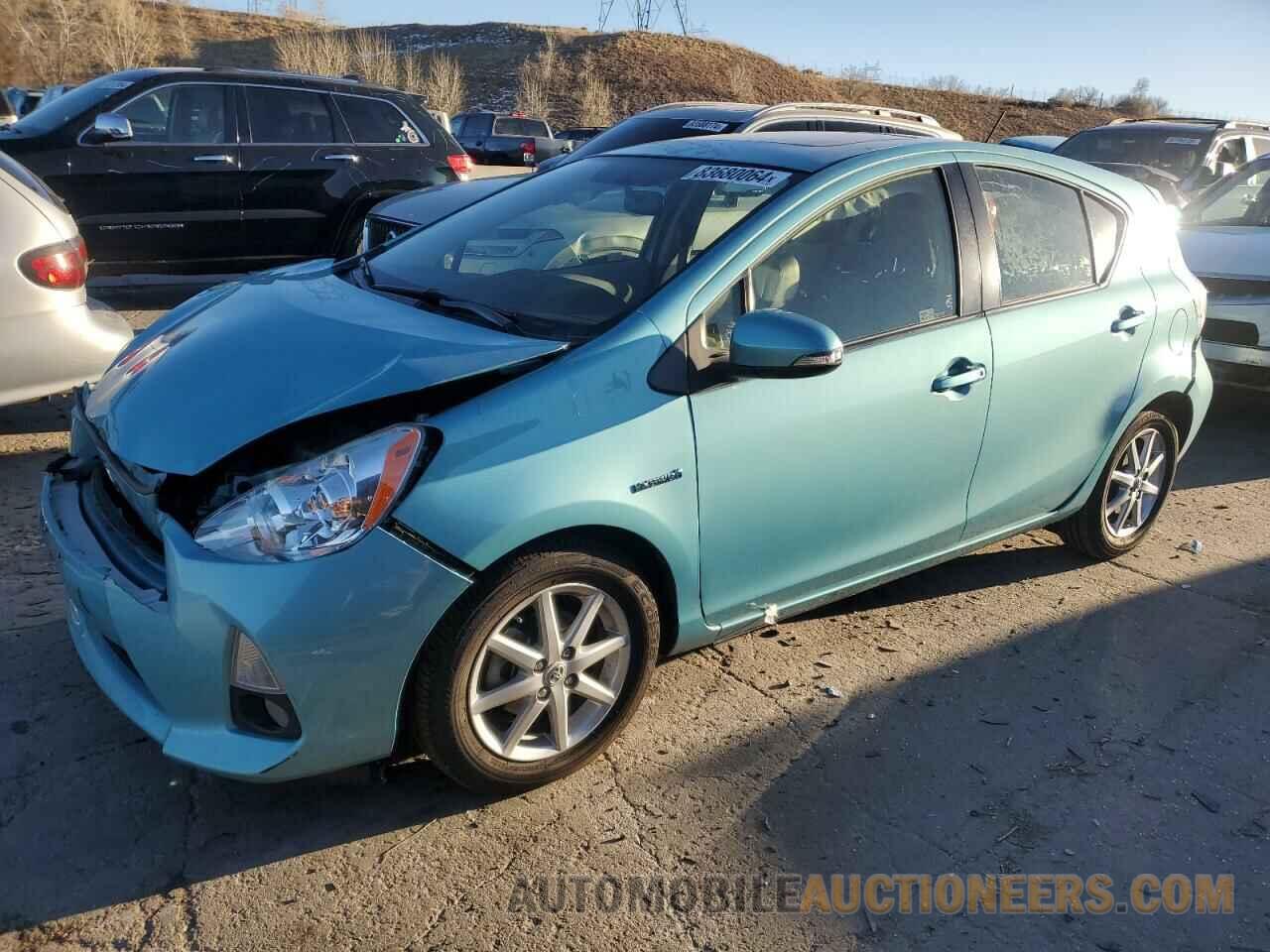 JTDKDTB32C1012669 TOYOTA PRIUS 2012