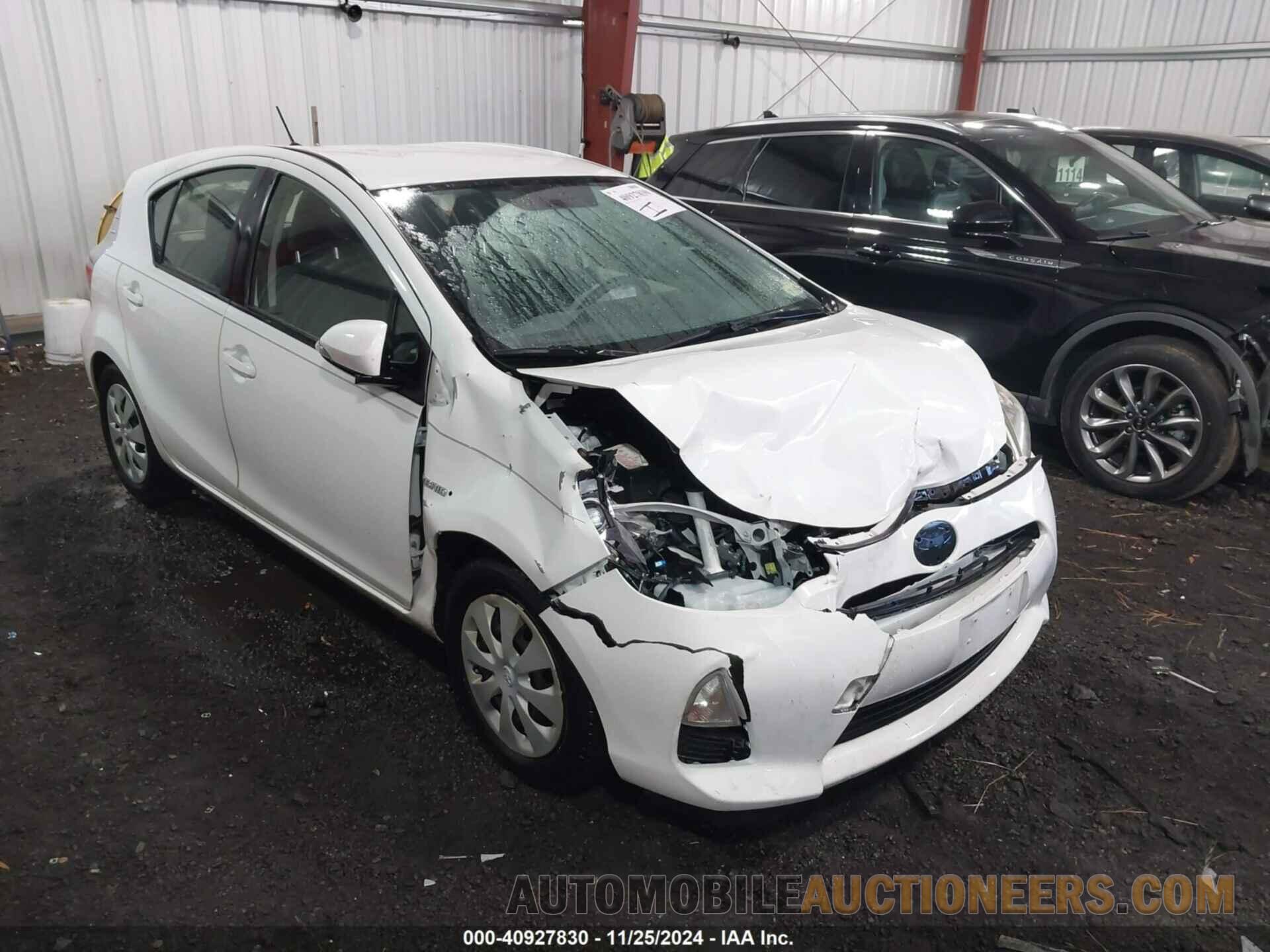 JTDKDTB32C1022358 TOYOTA PRIUS C 2012