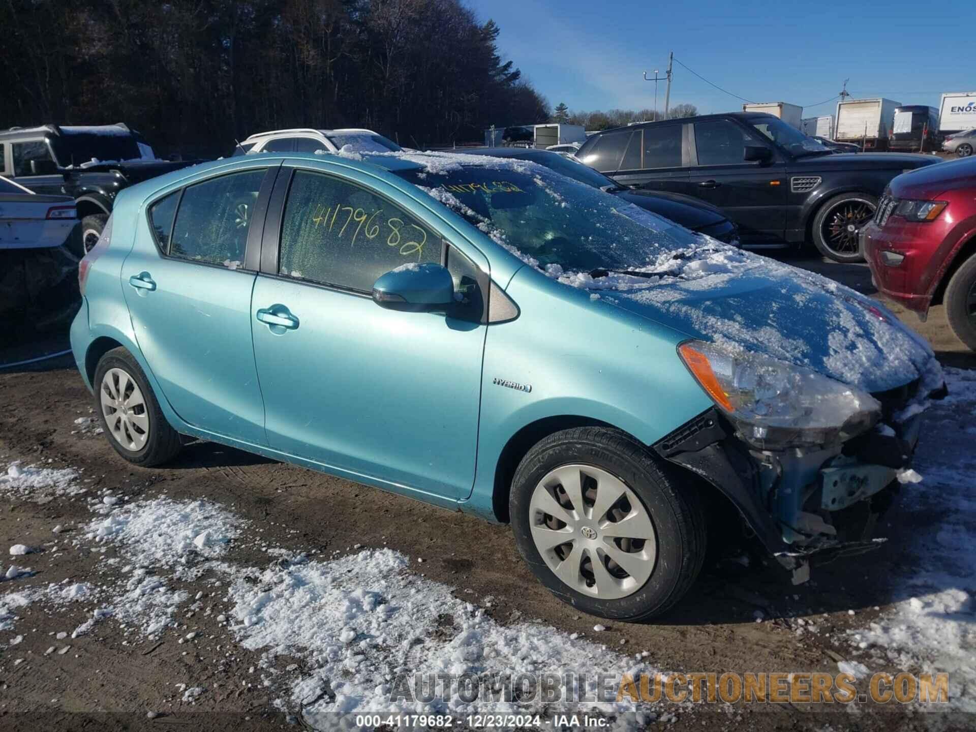 JTDKDTB32C1026118 TOYOTA PRIUS C 2012