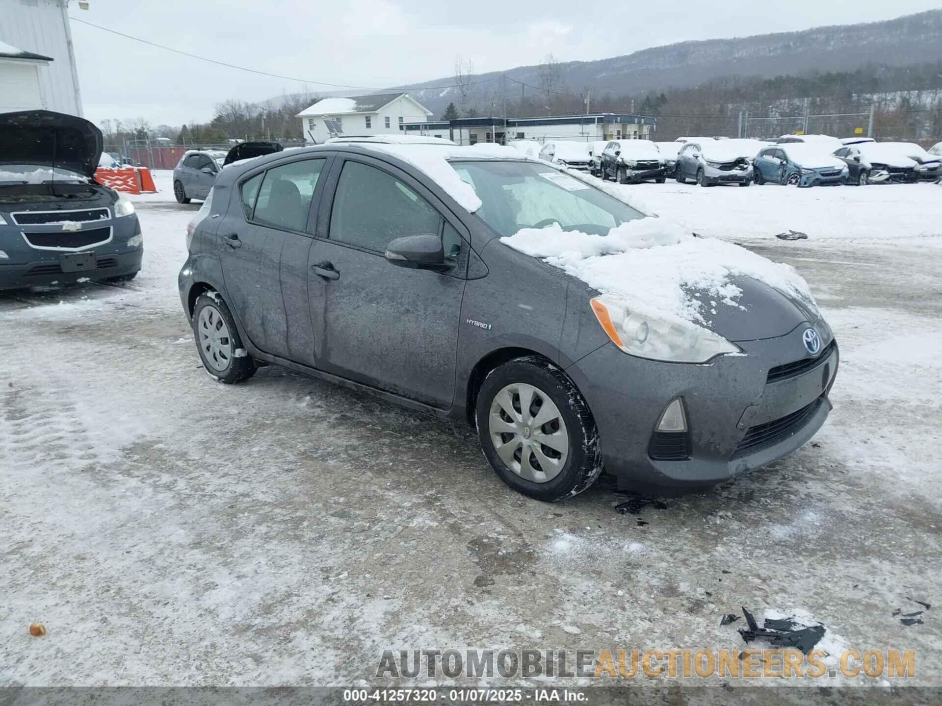 JTDKDTB32C1500553 TOYOTA PRIUS C 2012