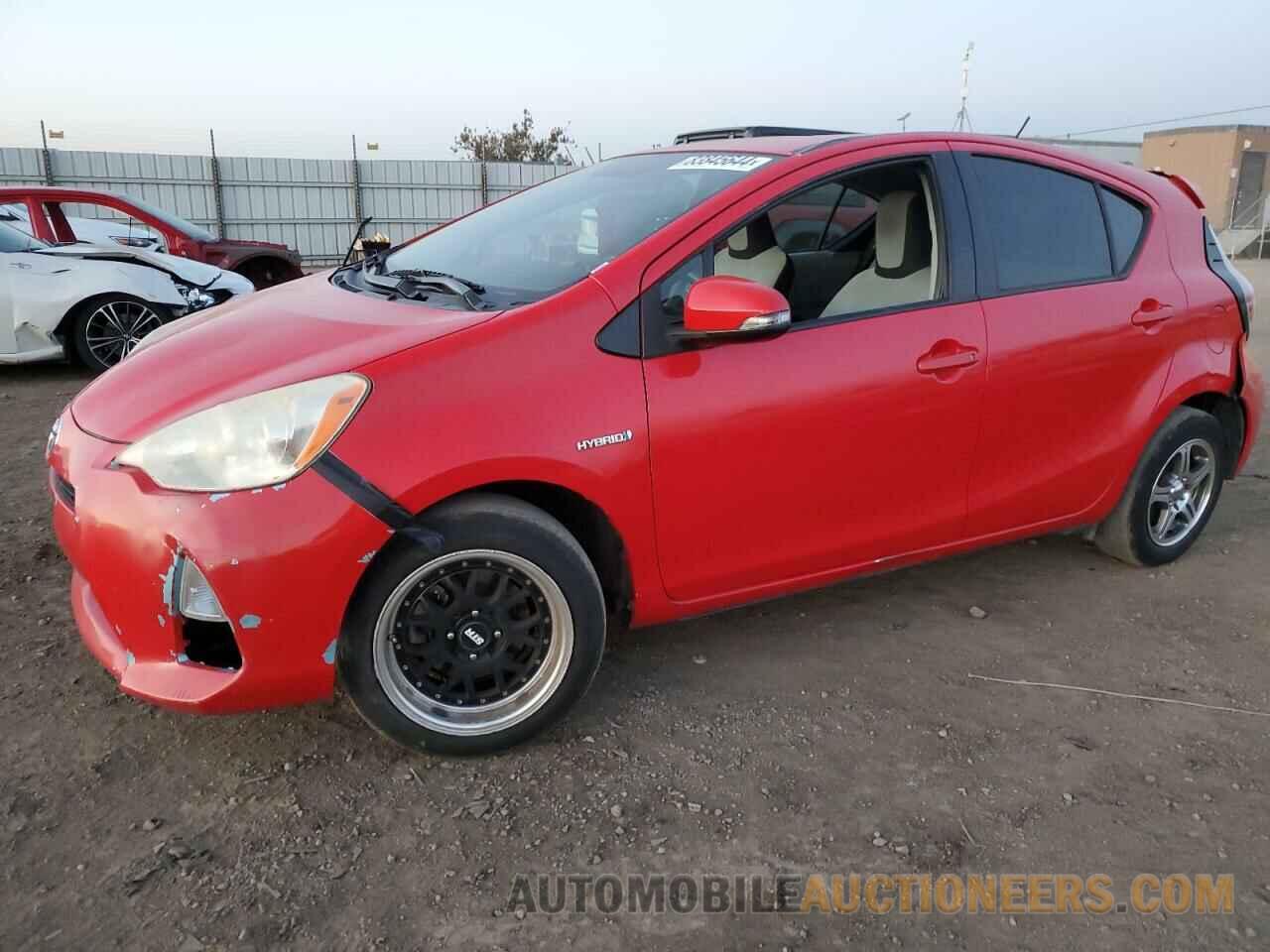 JTDKDTB32C1517983 TOYOTA PRIUS 2012