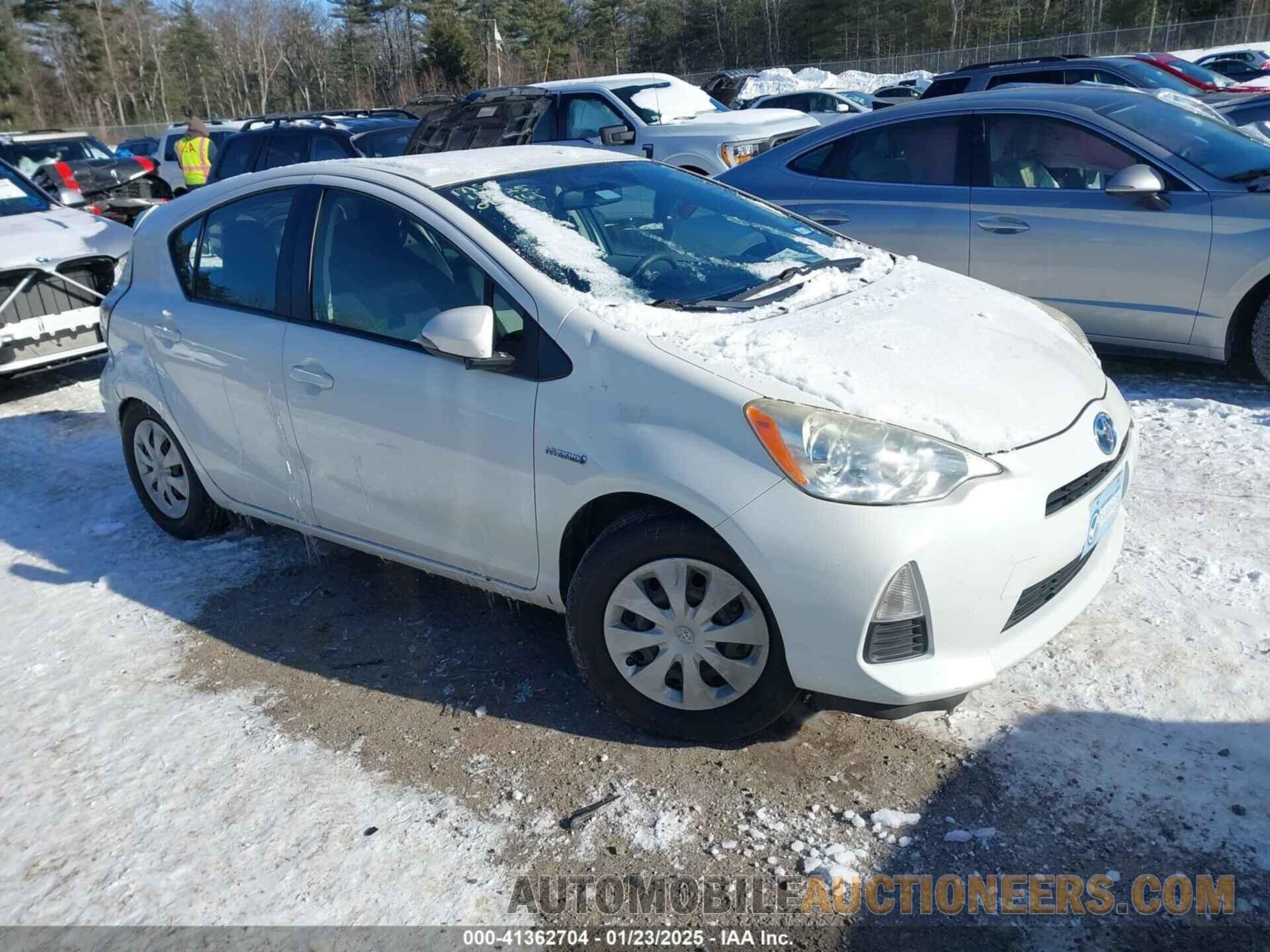 JTDKDTB32D1046161 TOYOTA PRIUS C 2013