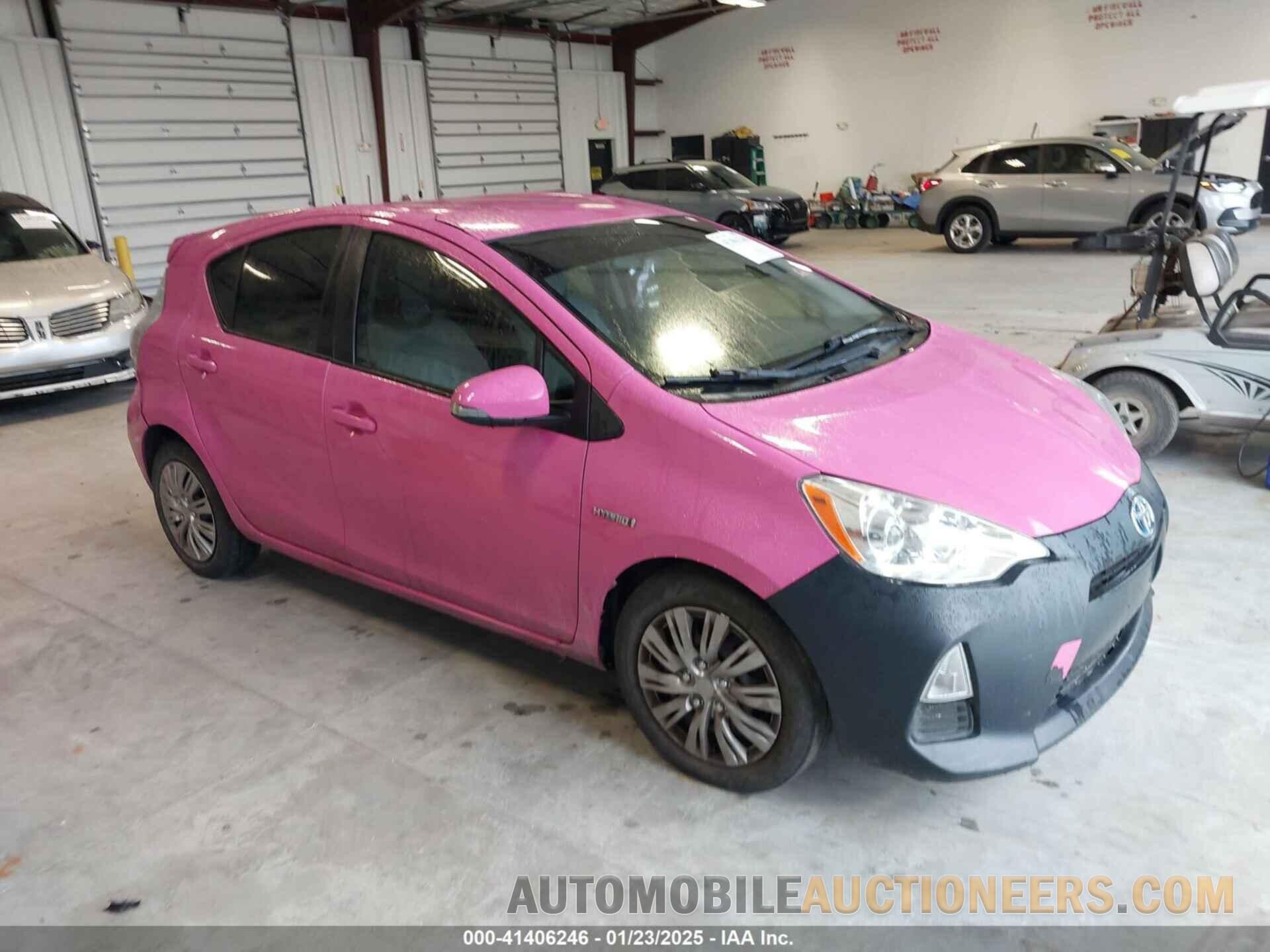 JTDKDTB32D1536650 TOYOTA PRIUS C 2013