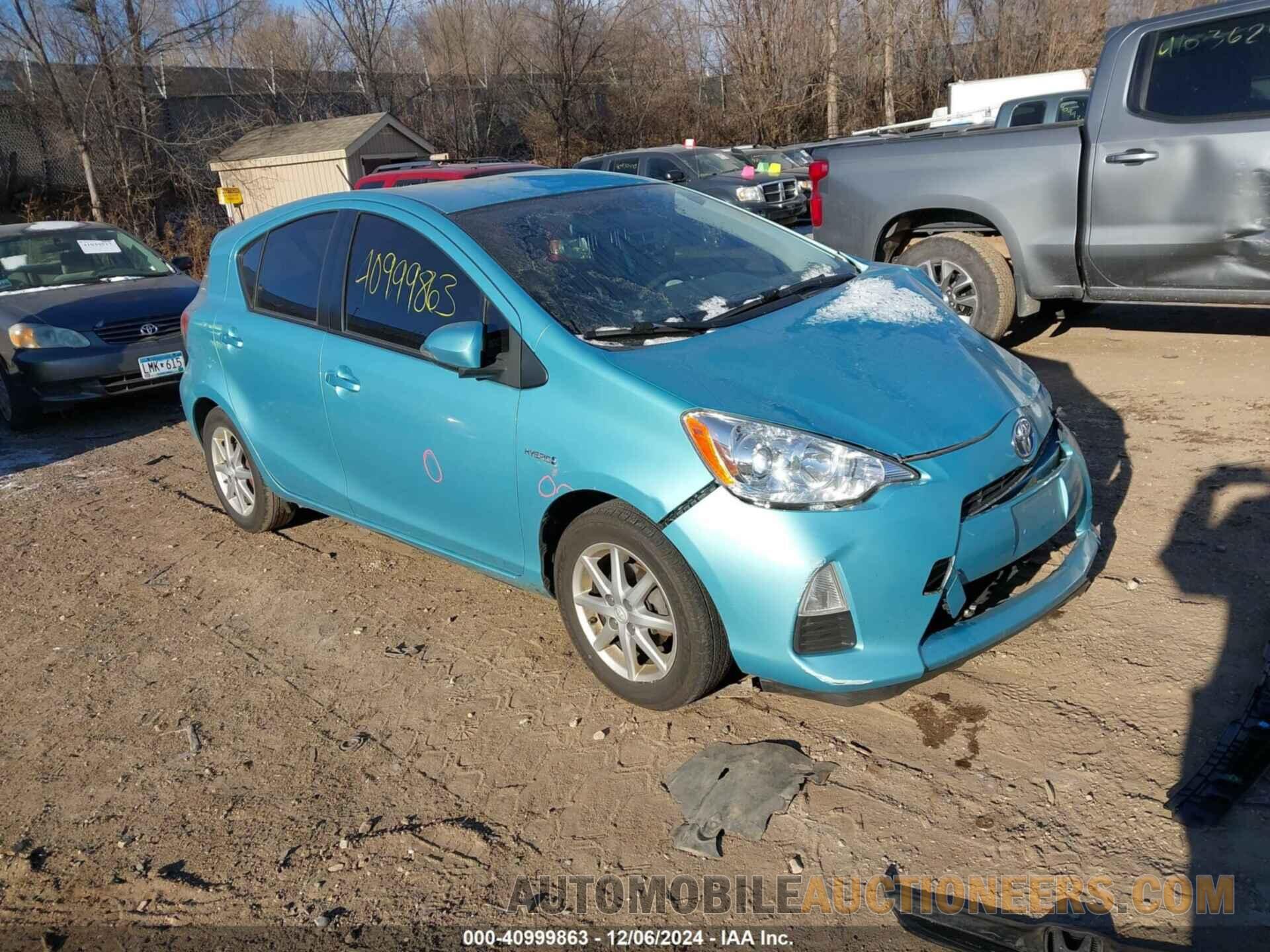 JTDKDTB32E1079999 TOYOTA PRIUS C 2014