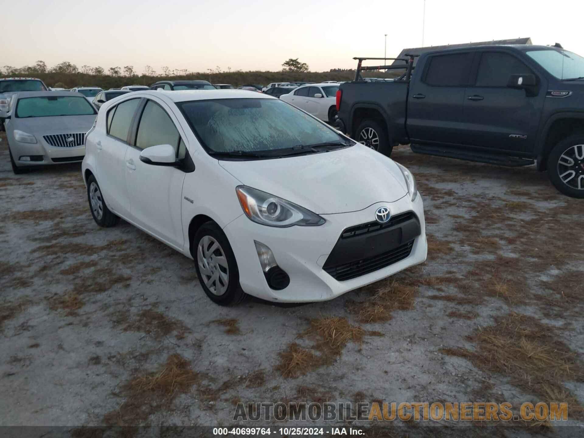 JTDKDTB32F1087800 TOYOTA PRIUS C 2015