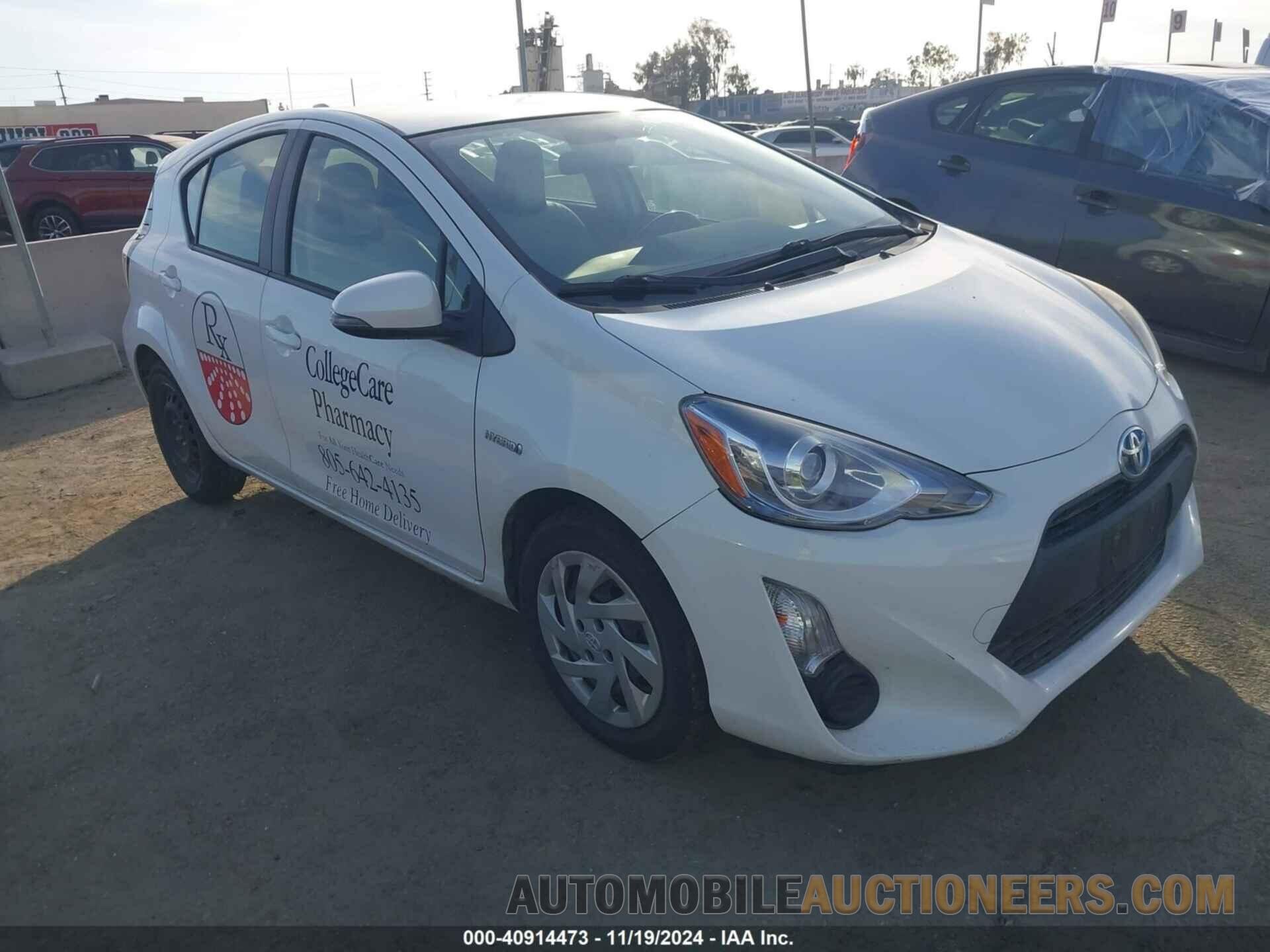 JTDKDTB32F1110427 TOYOTA PRIUS C 2015