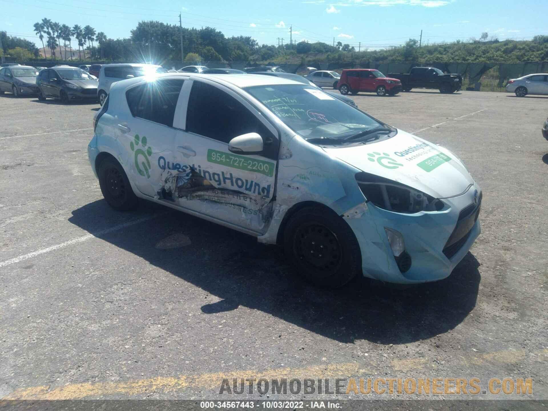 JTDKDTB32F1580943 TOYOTA PRIUS C 2015