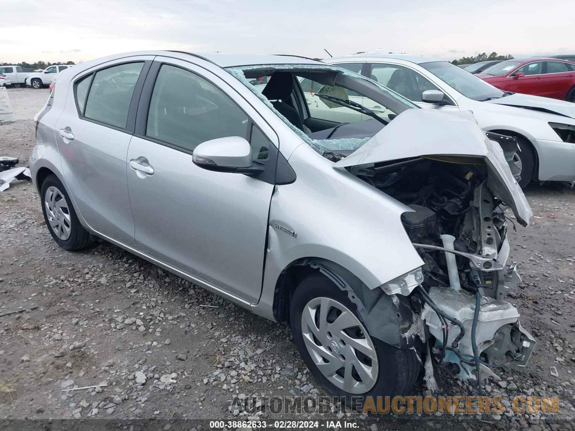 JTDKDTB32F1584460 TOYOTA PRIUS C 2015