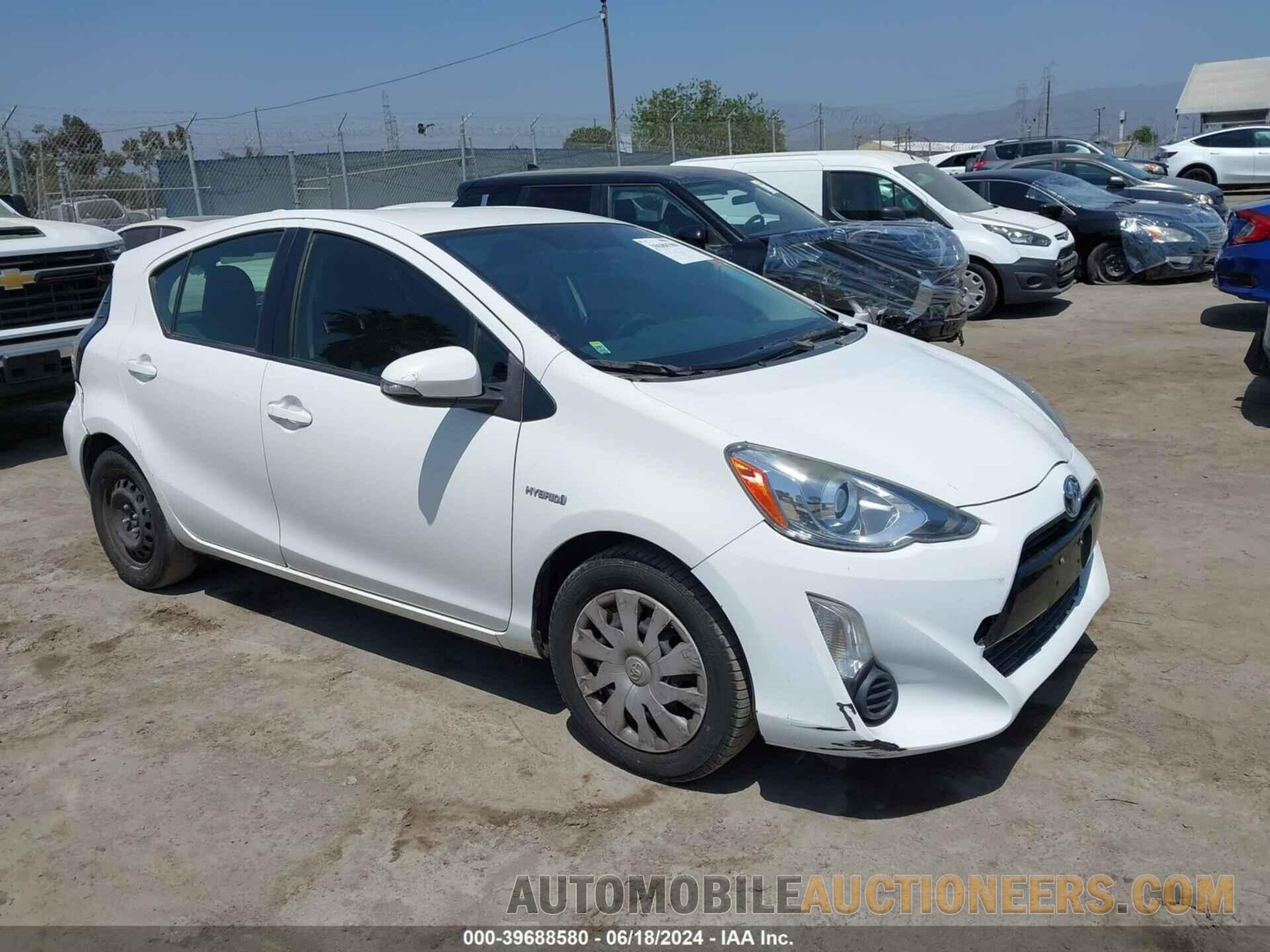 JTDKDTB32F1584653 TOYOTA PRIUS C 2015