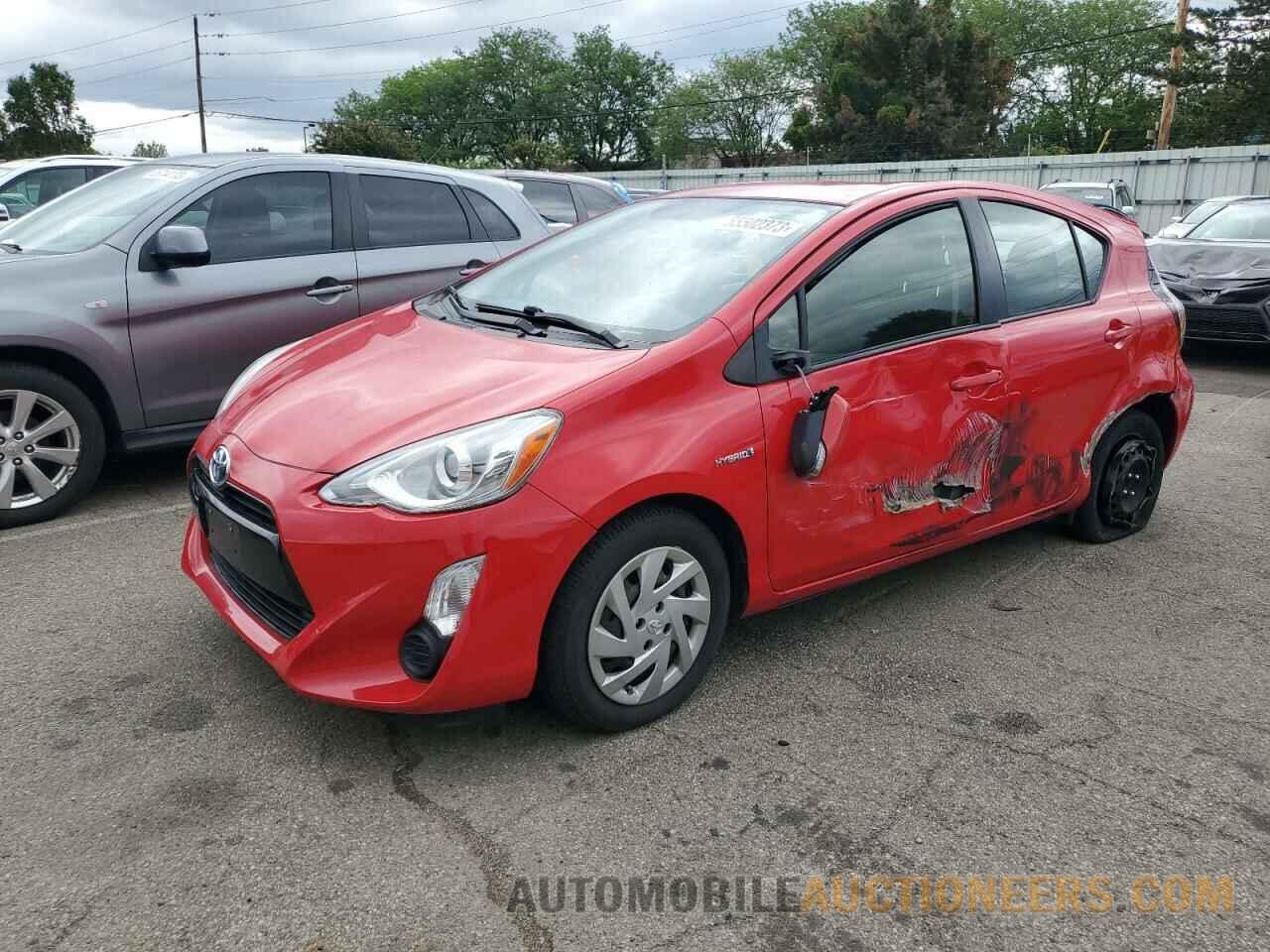 JTDKDTB32F1585821 TOYOTA PRIUS 2015