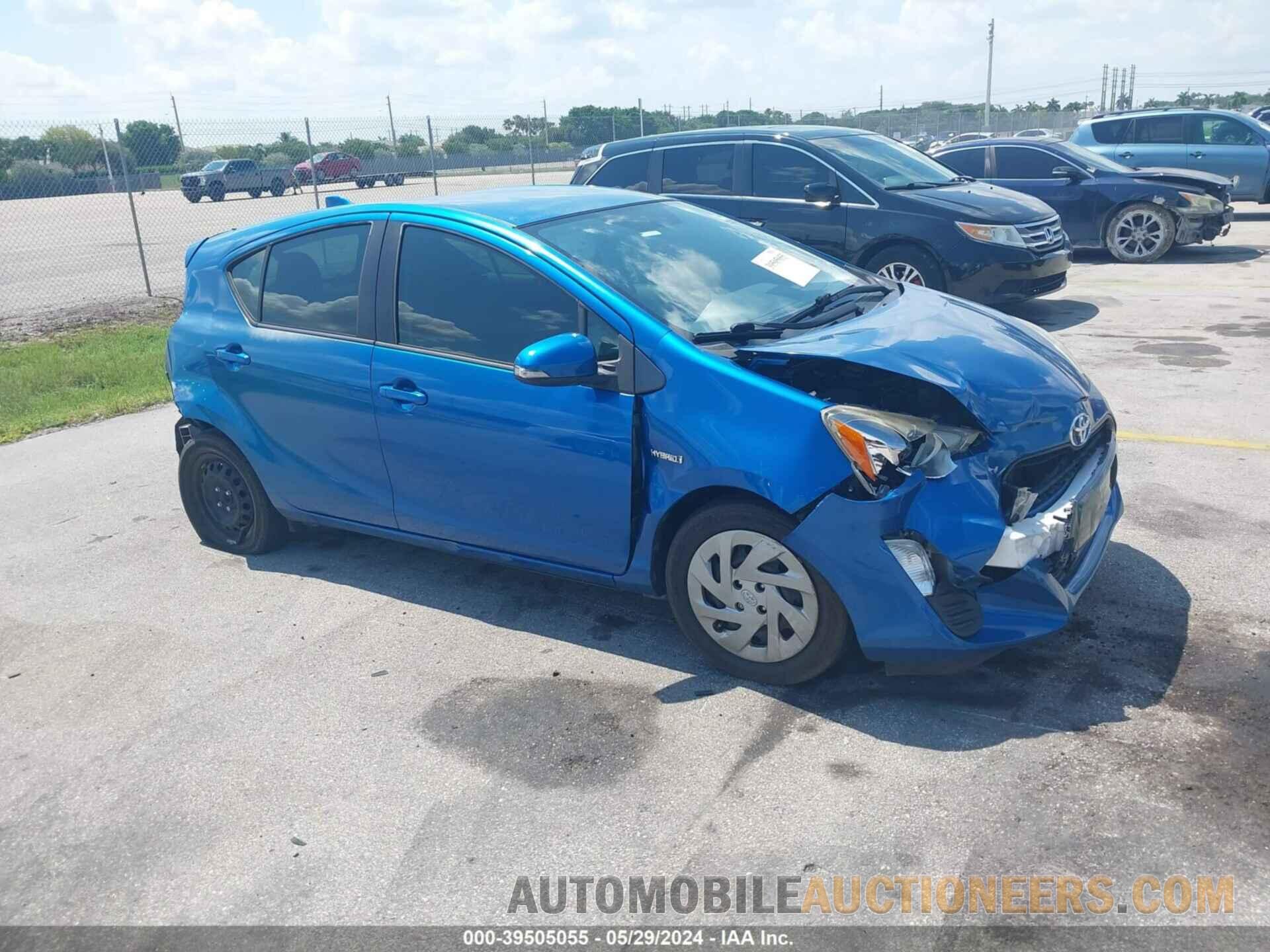 JTDKDTB32G1117573 TOYOTA PRIUS C 2016