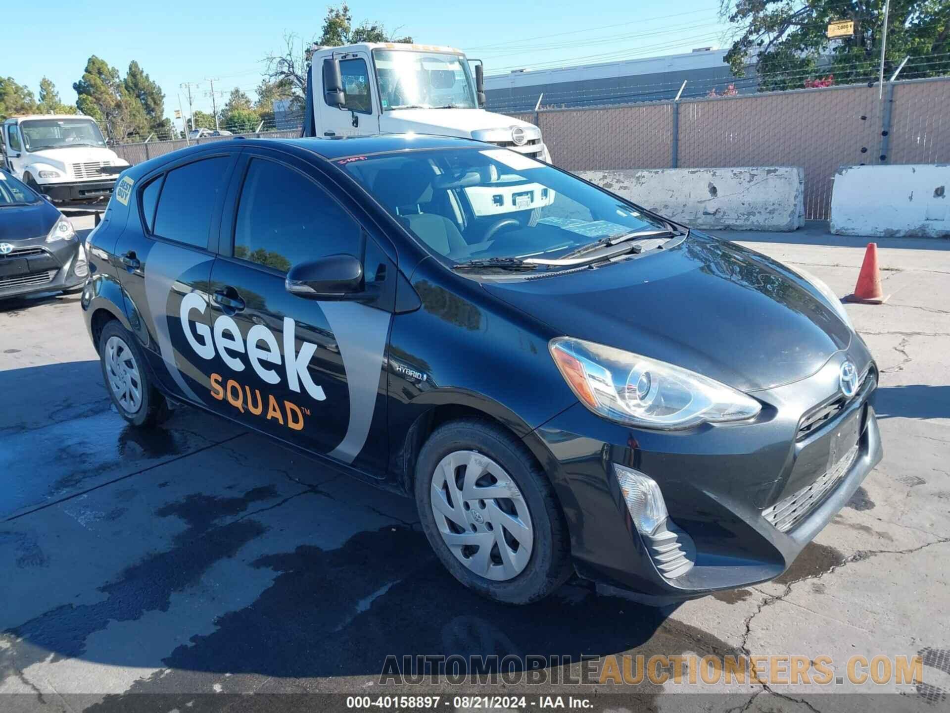 JTDKDTB32G1120540 TOYOTA PRIUS C 2016