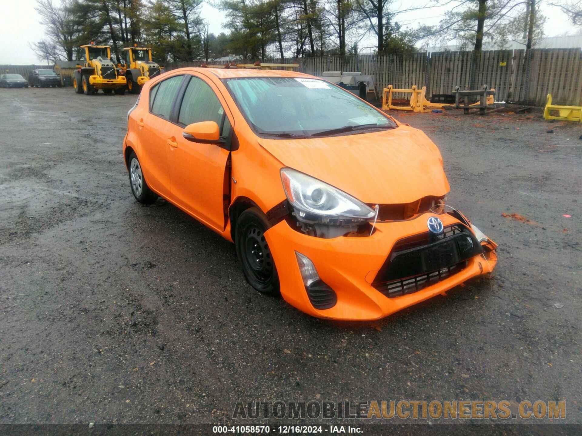 JTDKDTB32G1121476 TOYOTA PRIUS C 2016