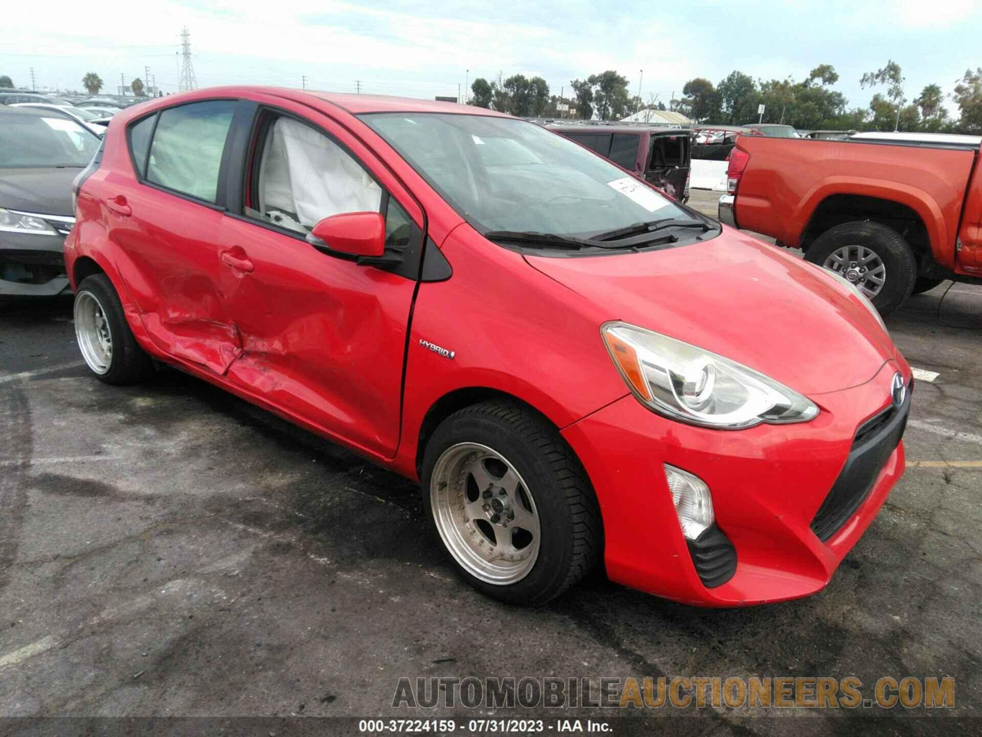 JTDKDTB32G1123812 TOYOTA PRIUS C 2016