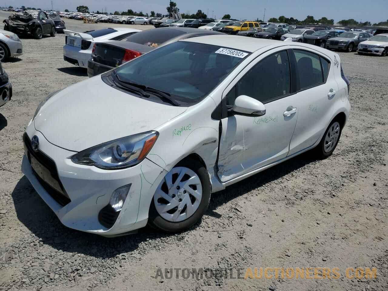 JTDKDTB32G1123907 TOYOTA PRIUS 2016