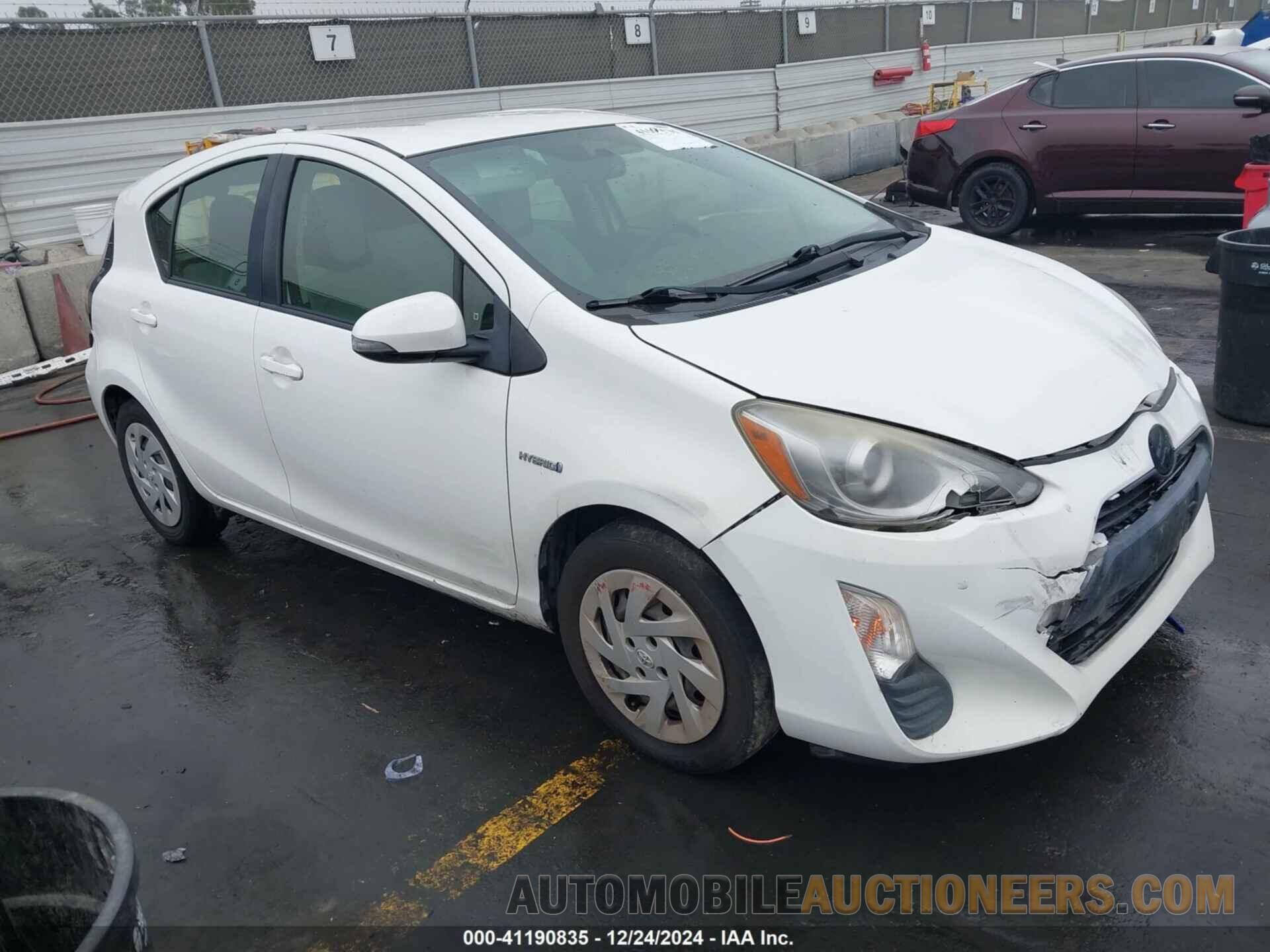 JTDKDTB32G1127035 TOYOTA PRIUS C 2016