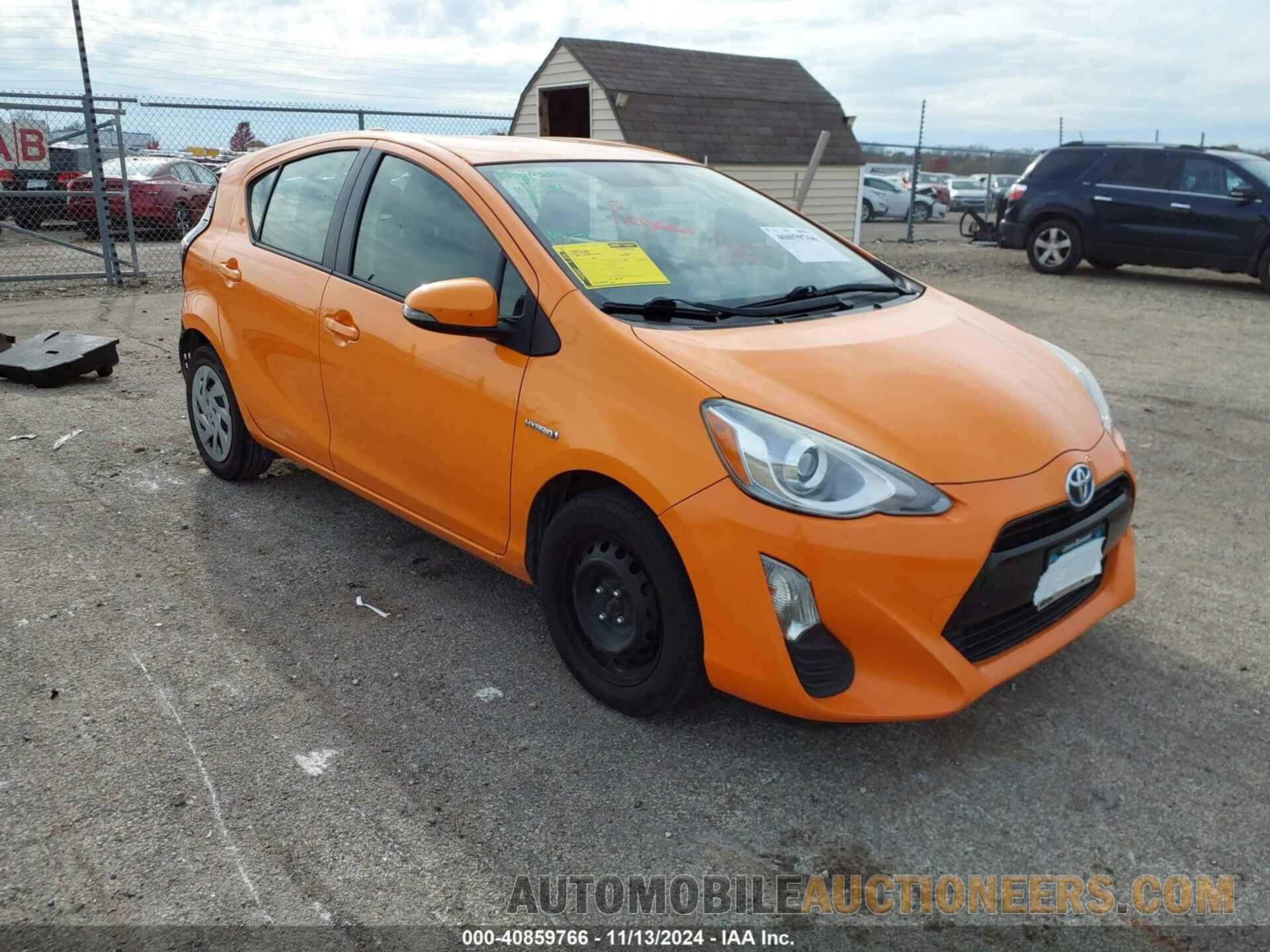 JTDKDTB32G1132297 TOYOTA PRIUS C 2016