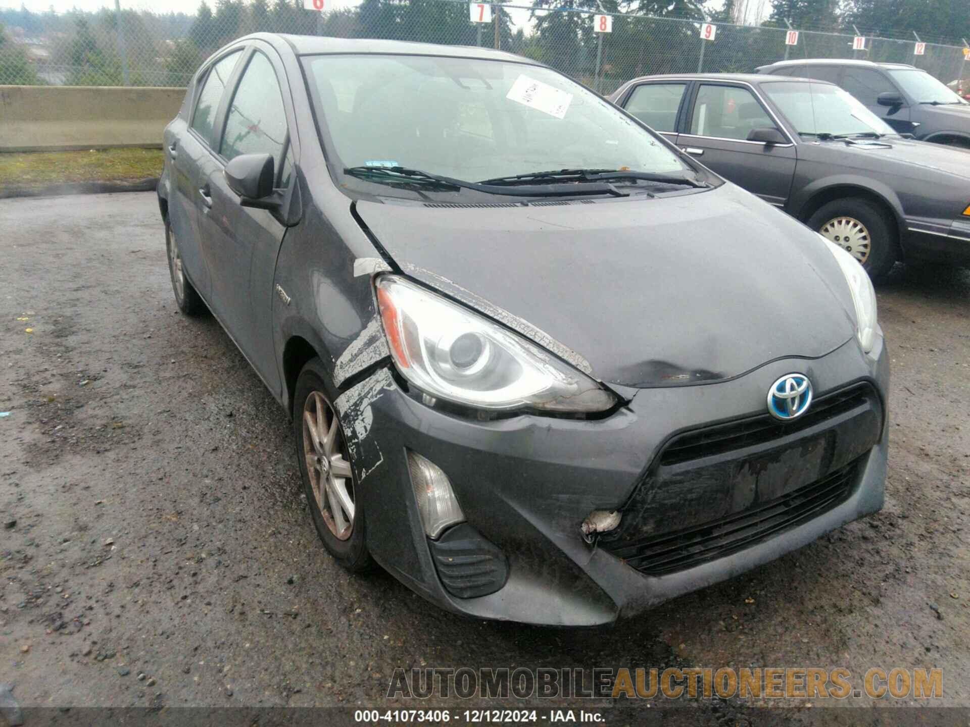 JTDKDTB32G1589918 TOYOTA PRIUS C 2016