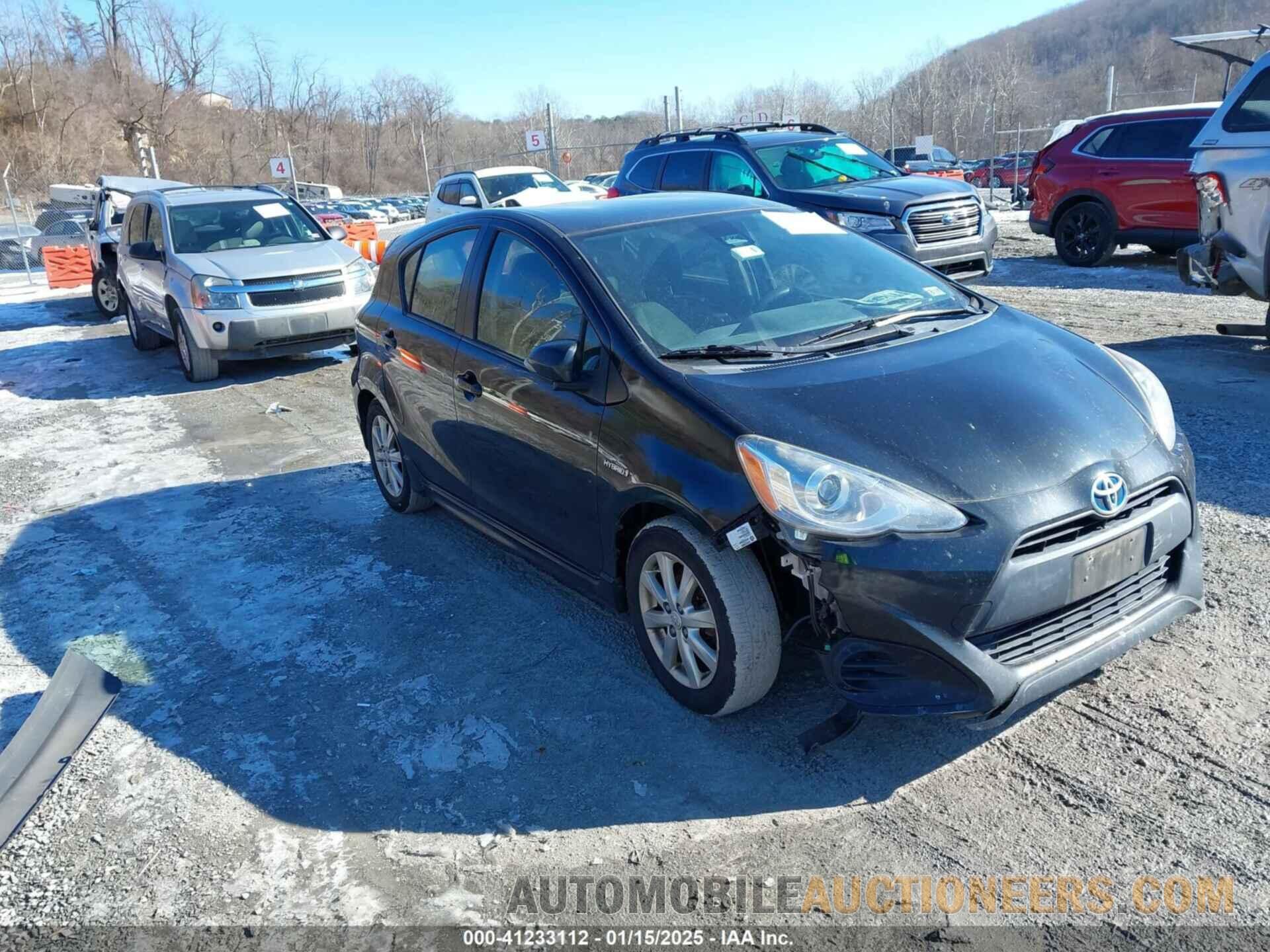 JTDKDTB32H1593890 TOYOTA PRIUS C 2017