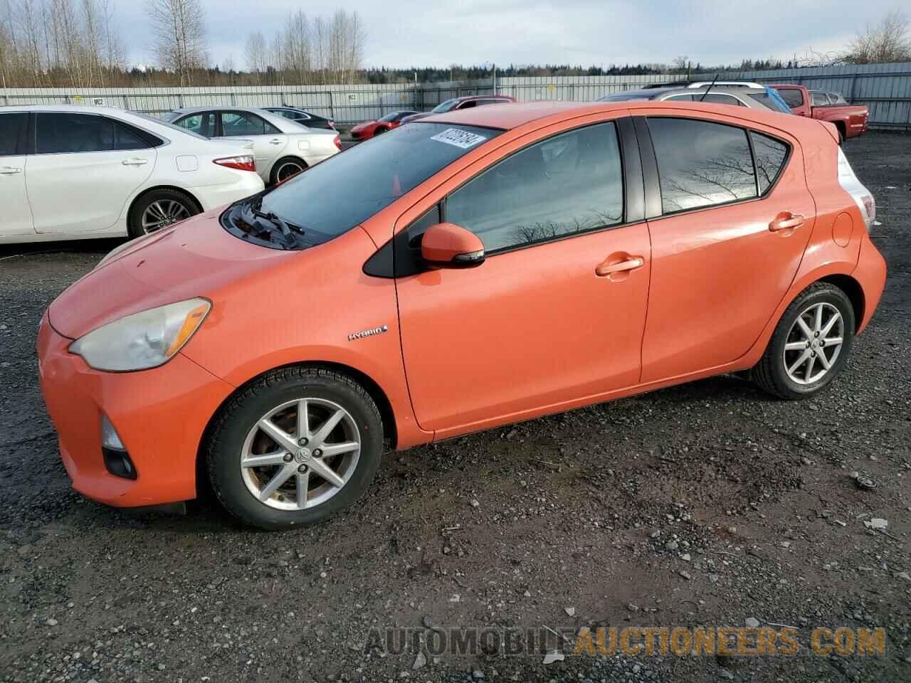 JTDKDTB33C1010428 TOYOTA PRIUS 2012