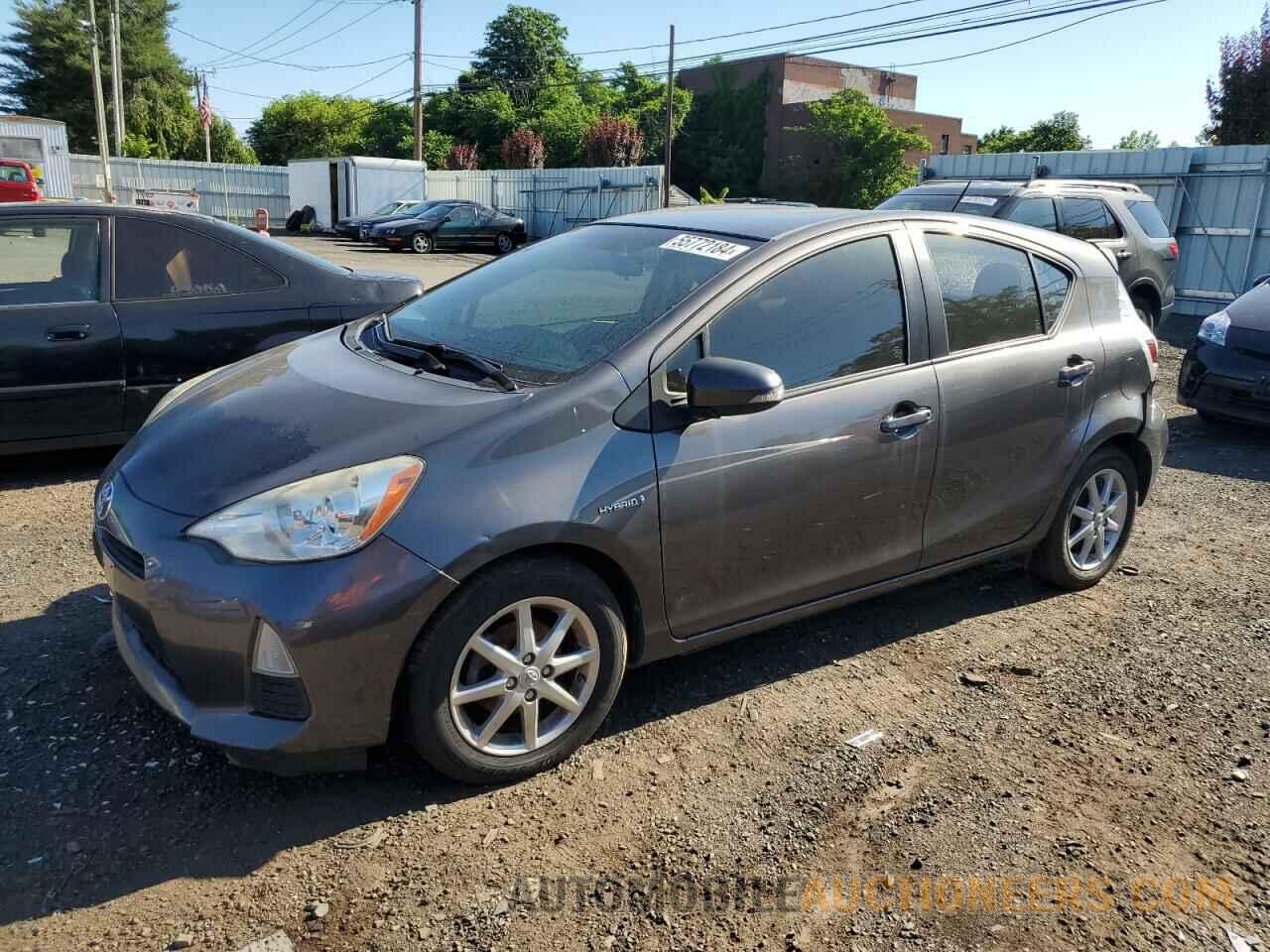 JTDKDTB33C1520780 TOYOTA PRIUS 2012