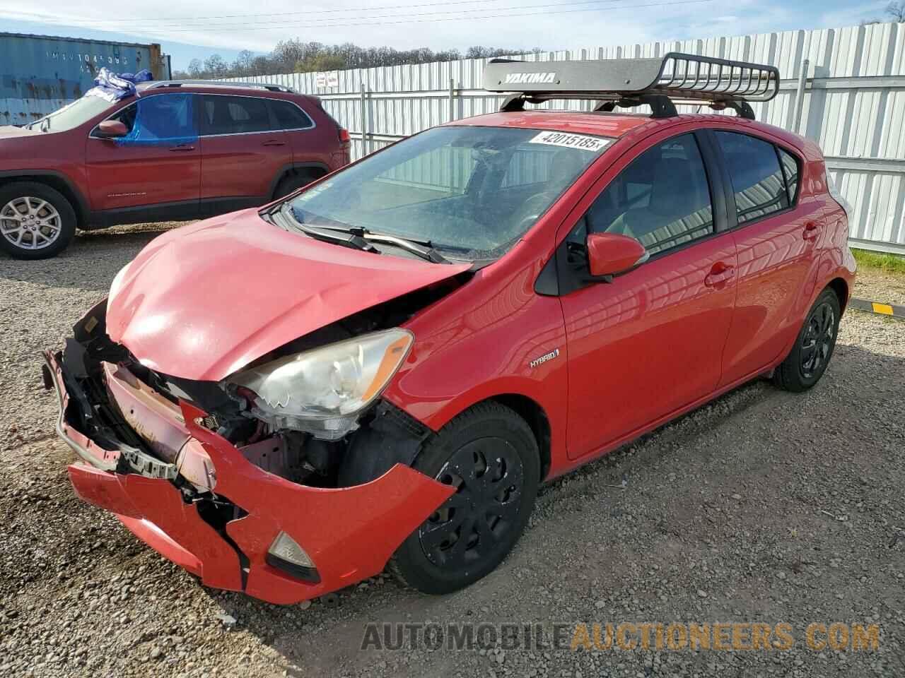 JTDKDTB33C1525591 TOYOTA PRIUS 2012