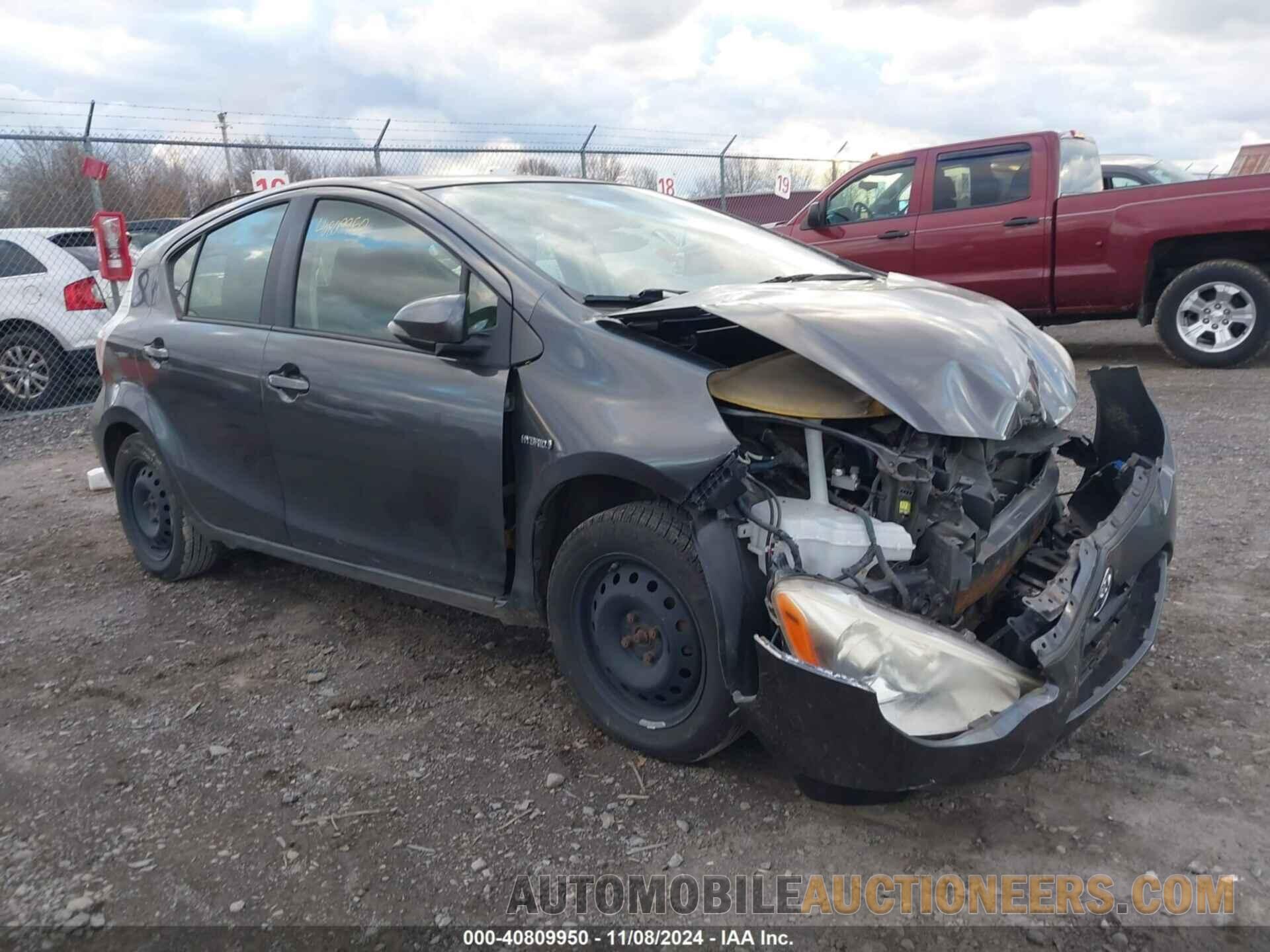 JTDKDTB33D1528198 TOYOTA PRIUS C 2013