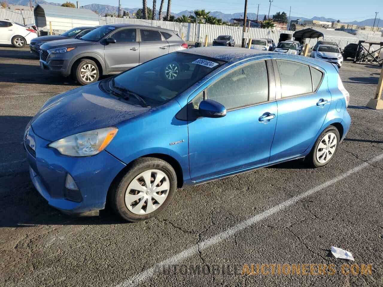 JTDKDTB33D1547284 TOYOTA PRIUS 2013