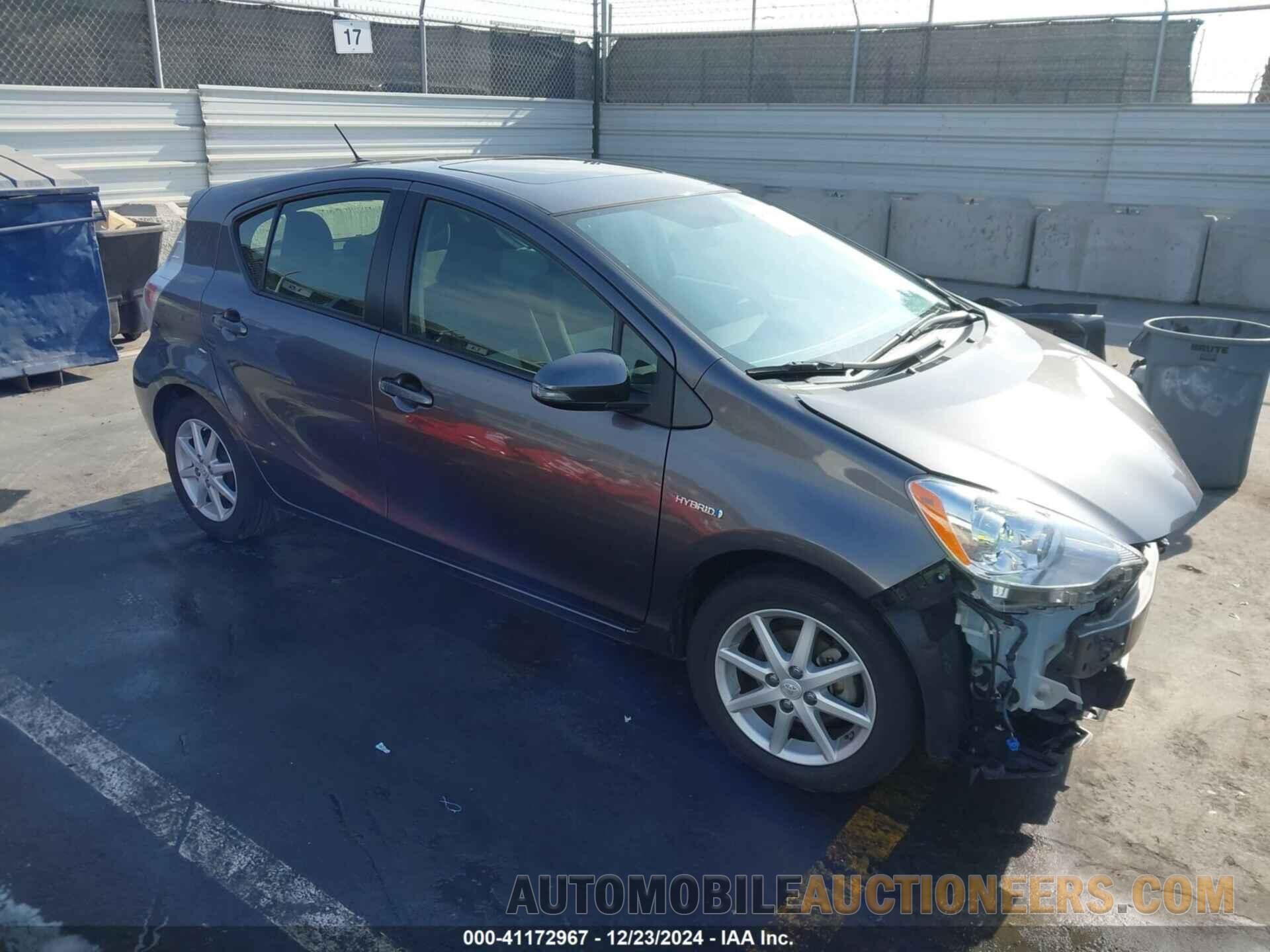 JTDKDTB33E1076576 TOYOTA PRIUS C 2014