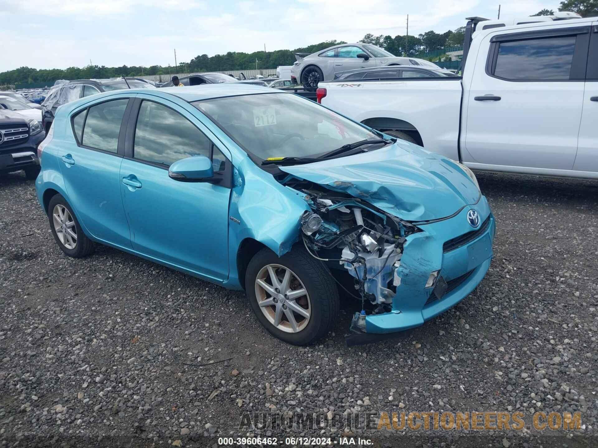 JTDKDTB33E1077792 TOYOTA PRIUS C 2014