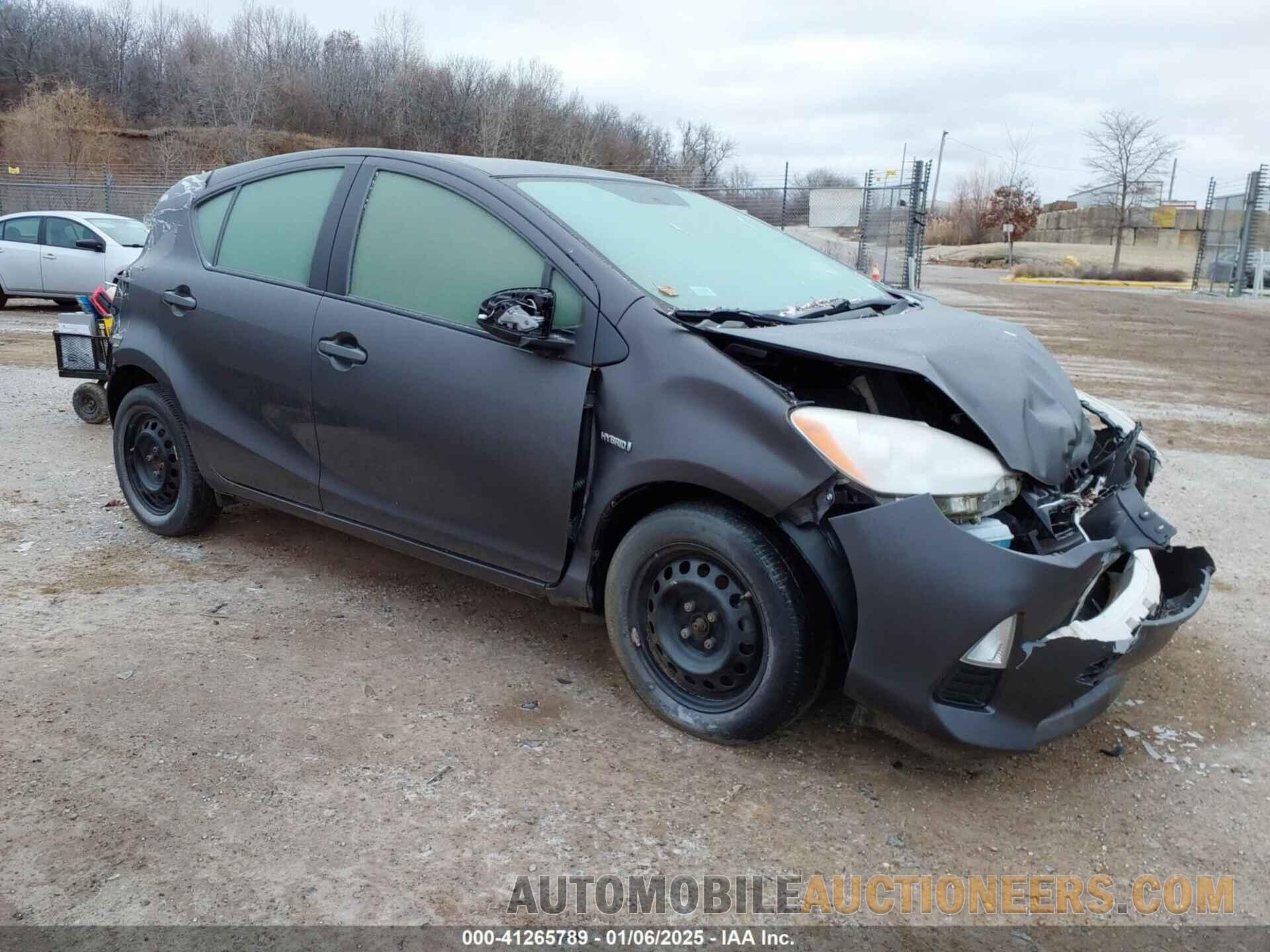 JTDKDTB33E1082605 TOYOTA PRIUS C 2014