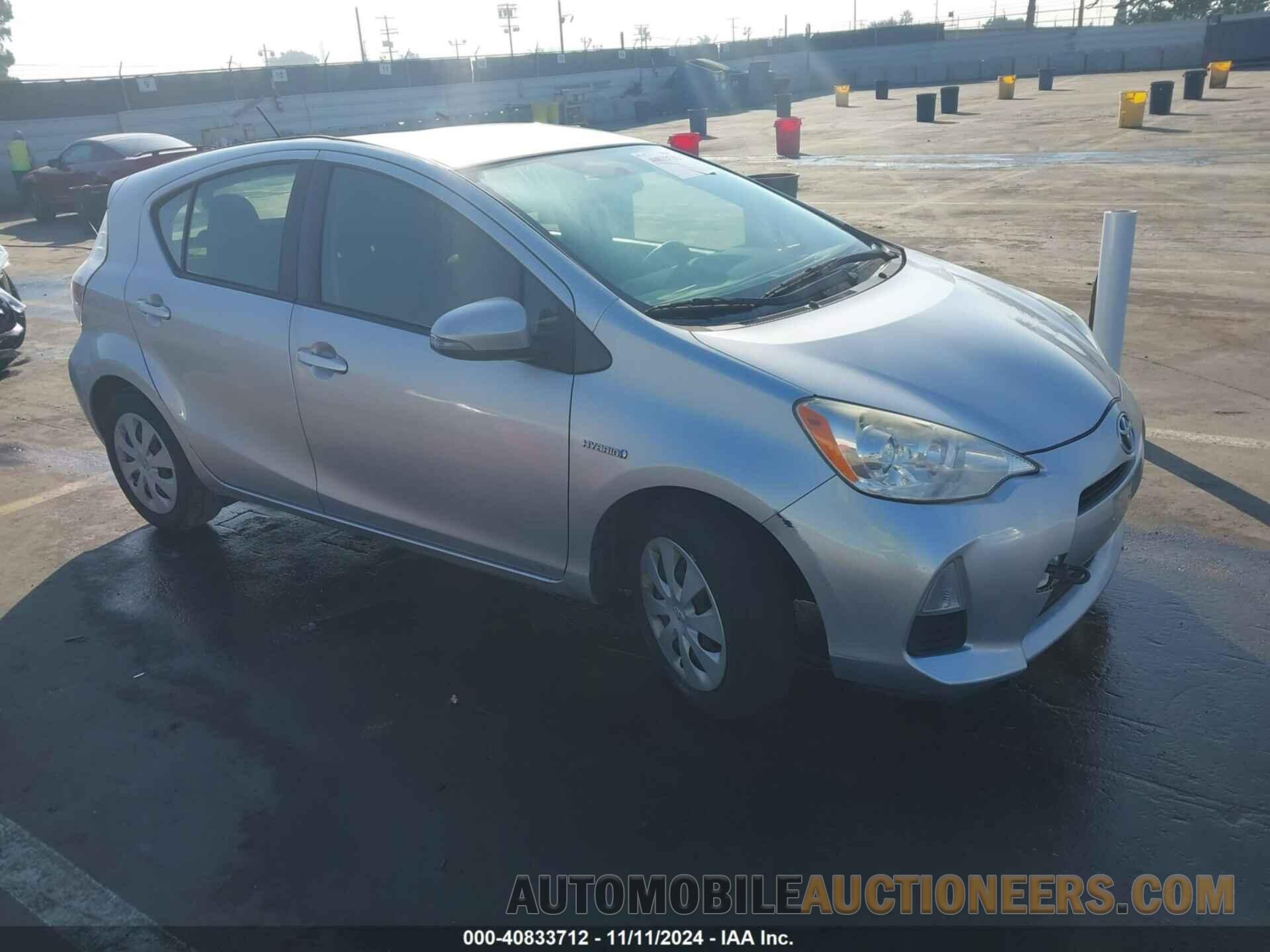 JTDKDTB33E1570209 TOYOTA PRIUS C 2014