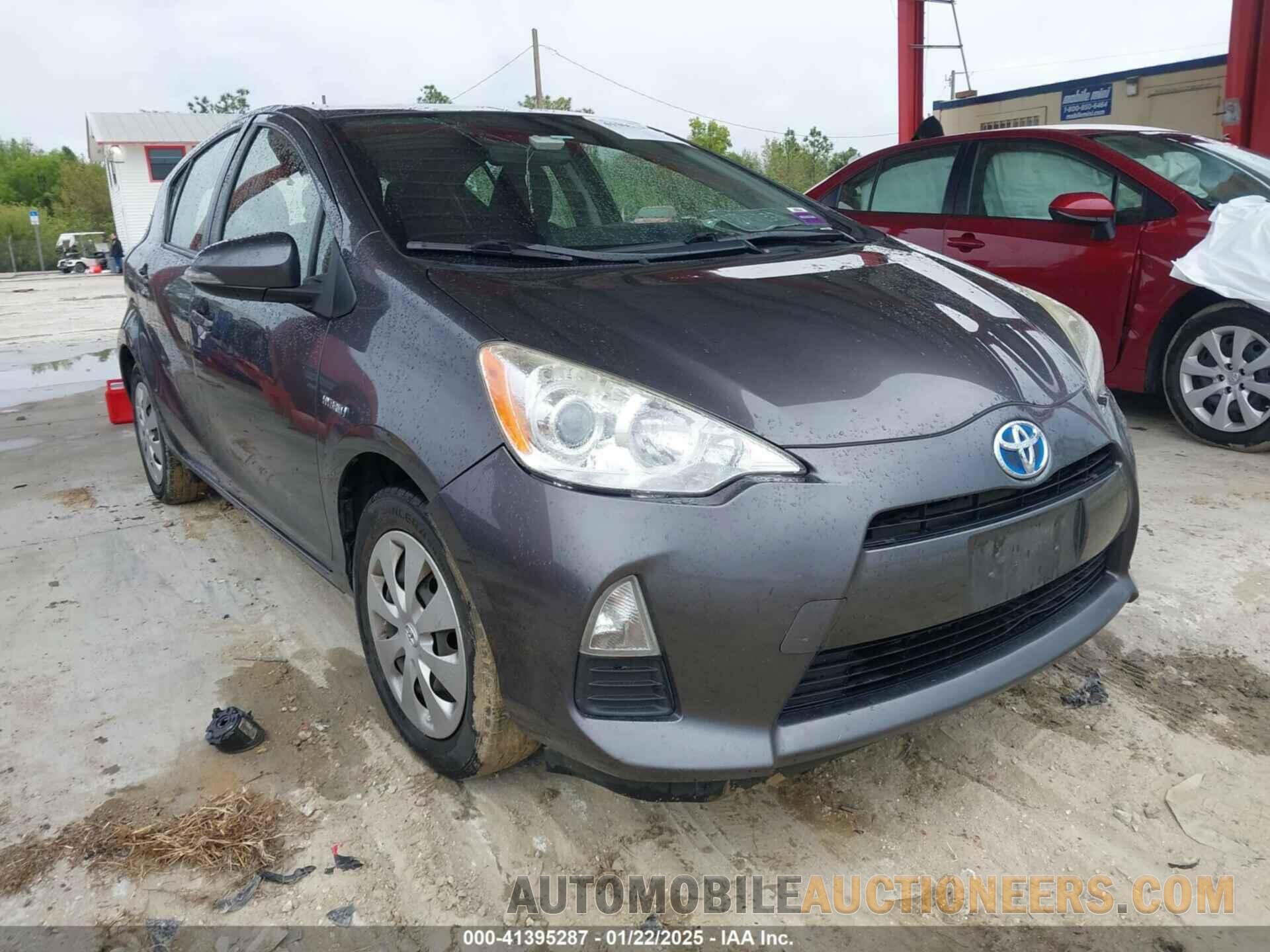 JTDKDTB33E1570985 TOYOTA PRIUS C 2014