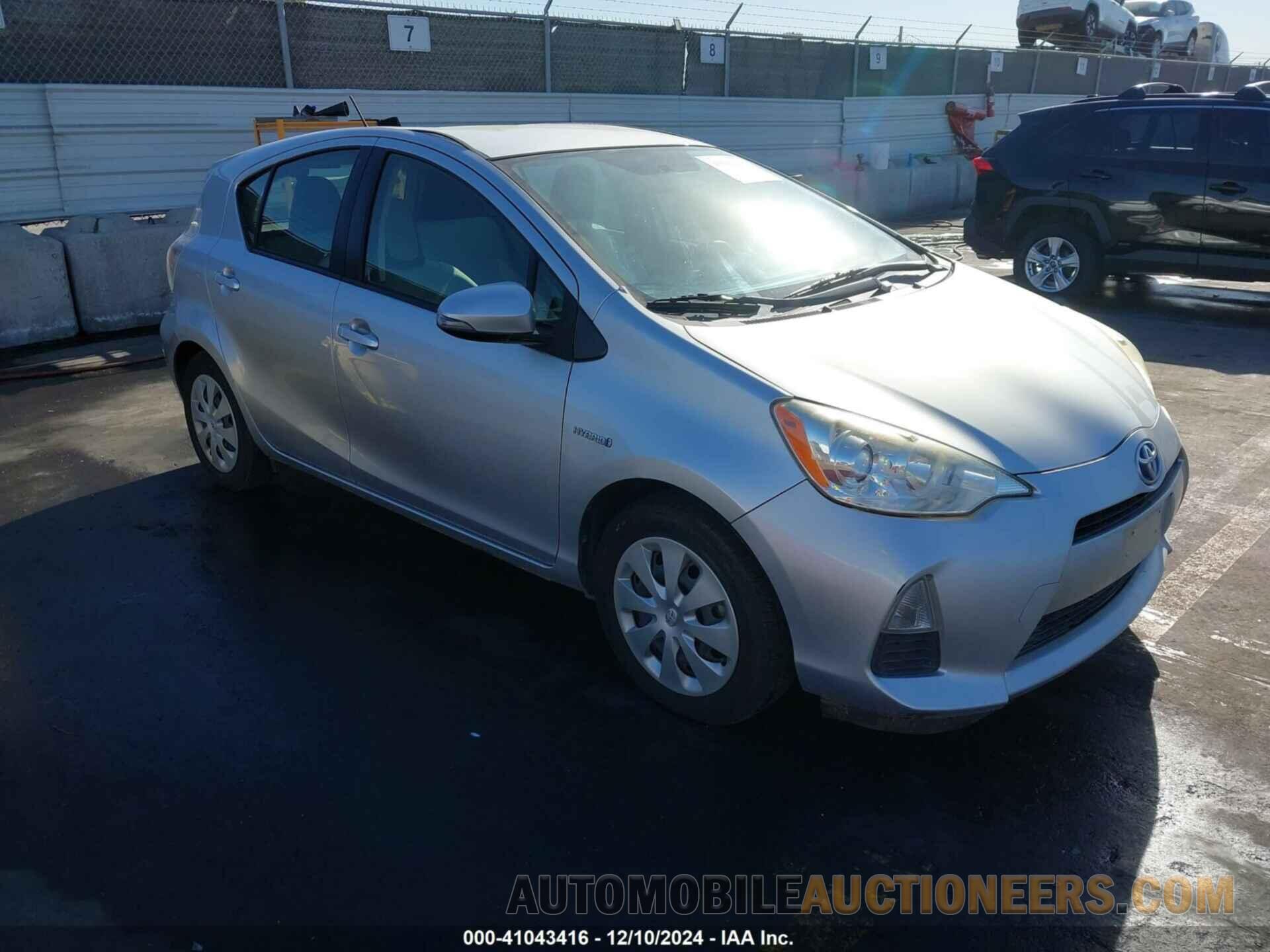 JTDKDTB33E1574227 TOYOTA PRIUS C 2014