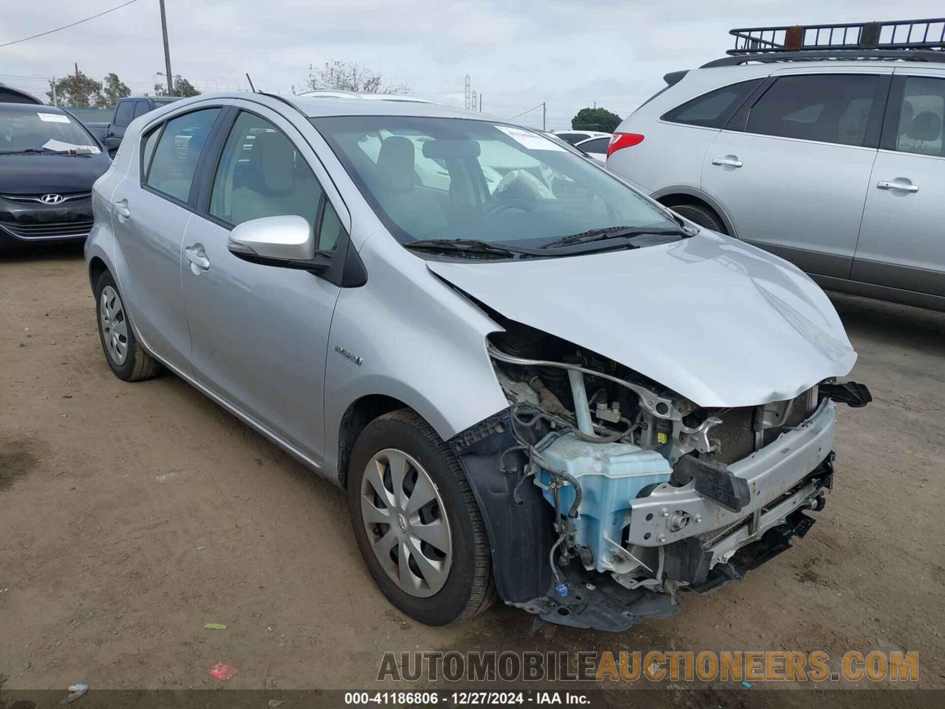 JTDKDTB33E1575118 TOYOTA PRIUS C 2014