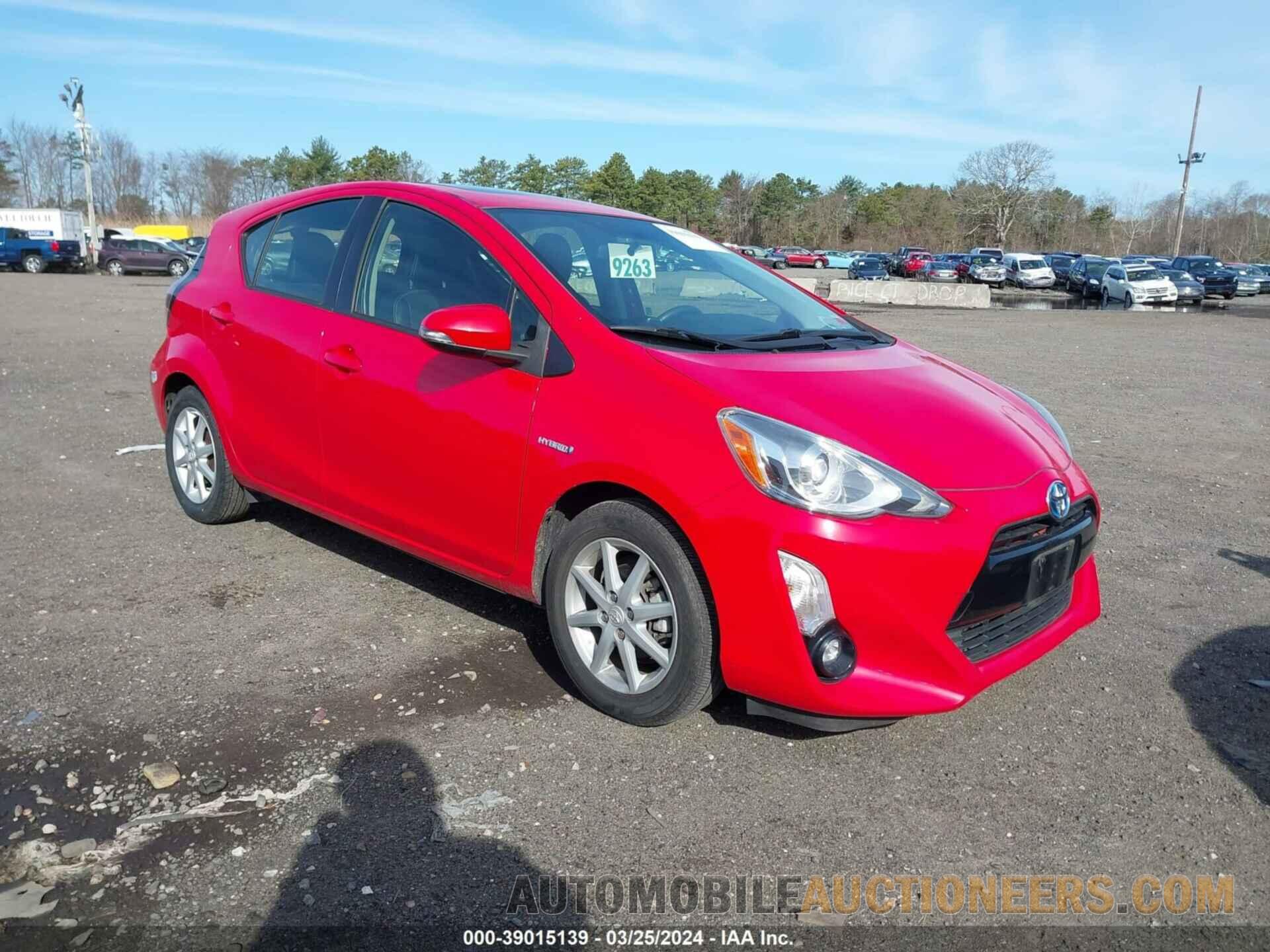 JTDKDTB33F1090656 TOYOTA PRIUS C 2015