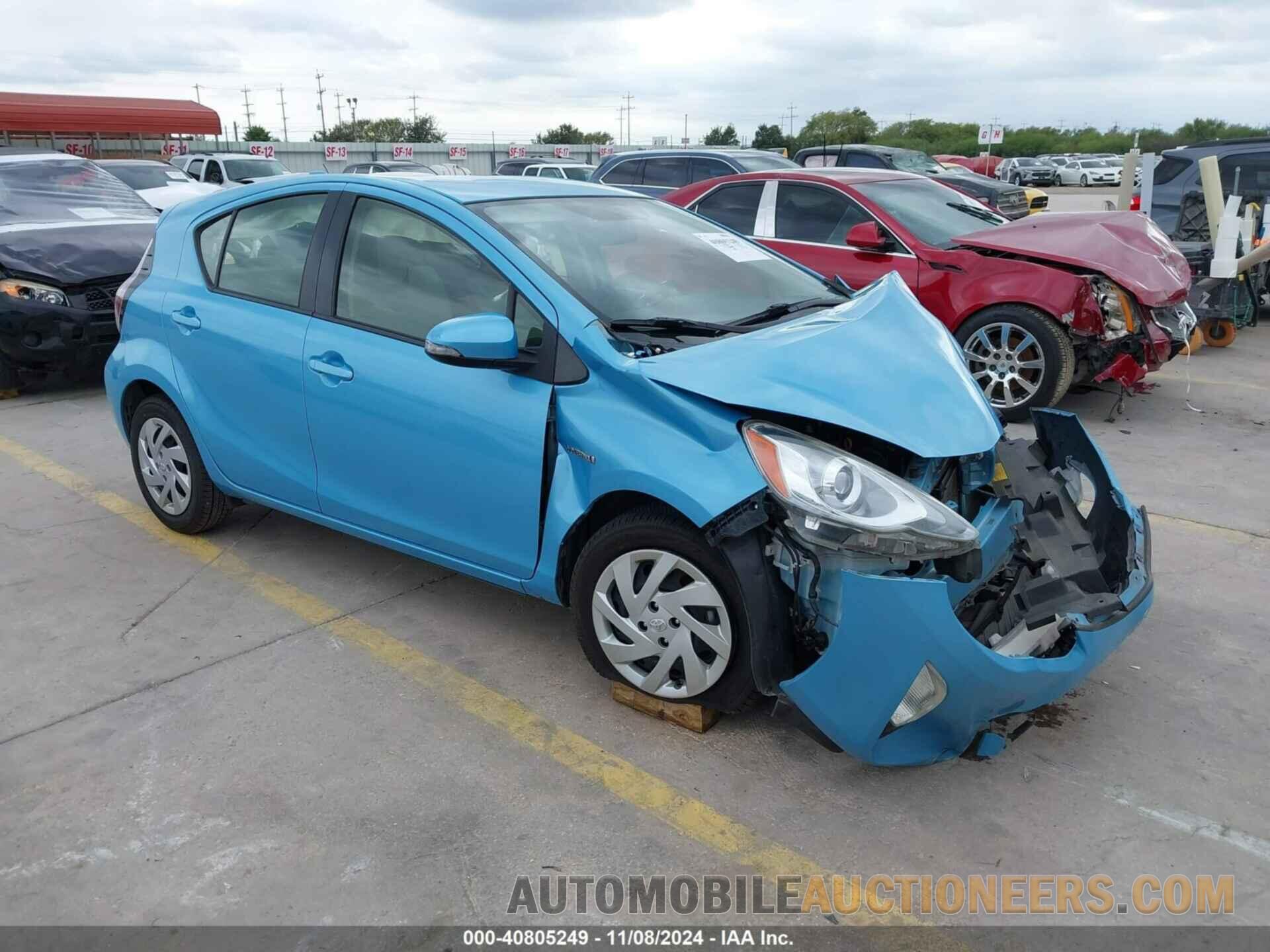 JTDKDTB33F1091614 TOYOTA PRIUS C 2015