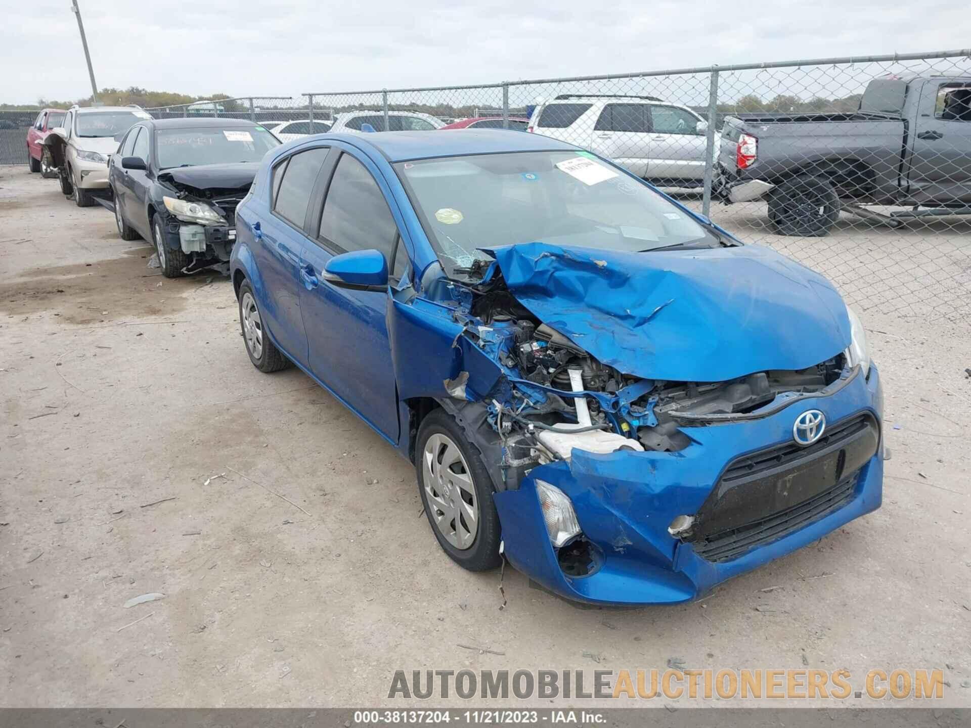 JTDKDTB33F1103762 TOYOTA PRIUS C 2015