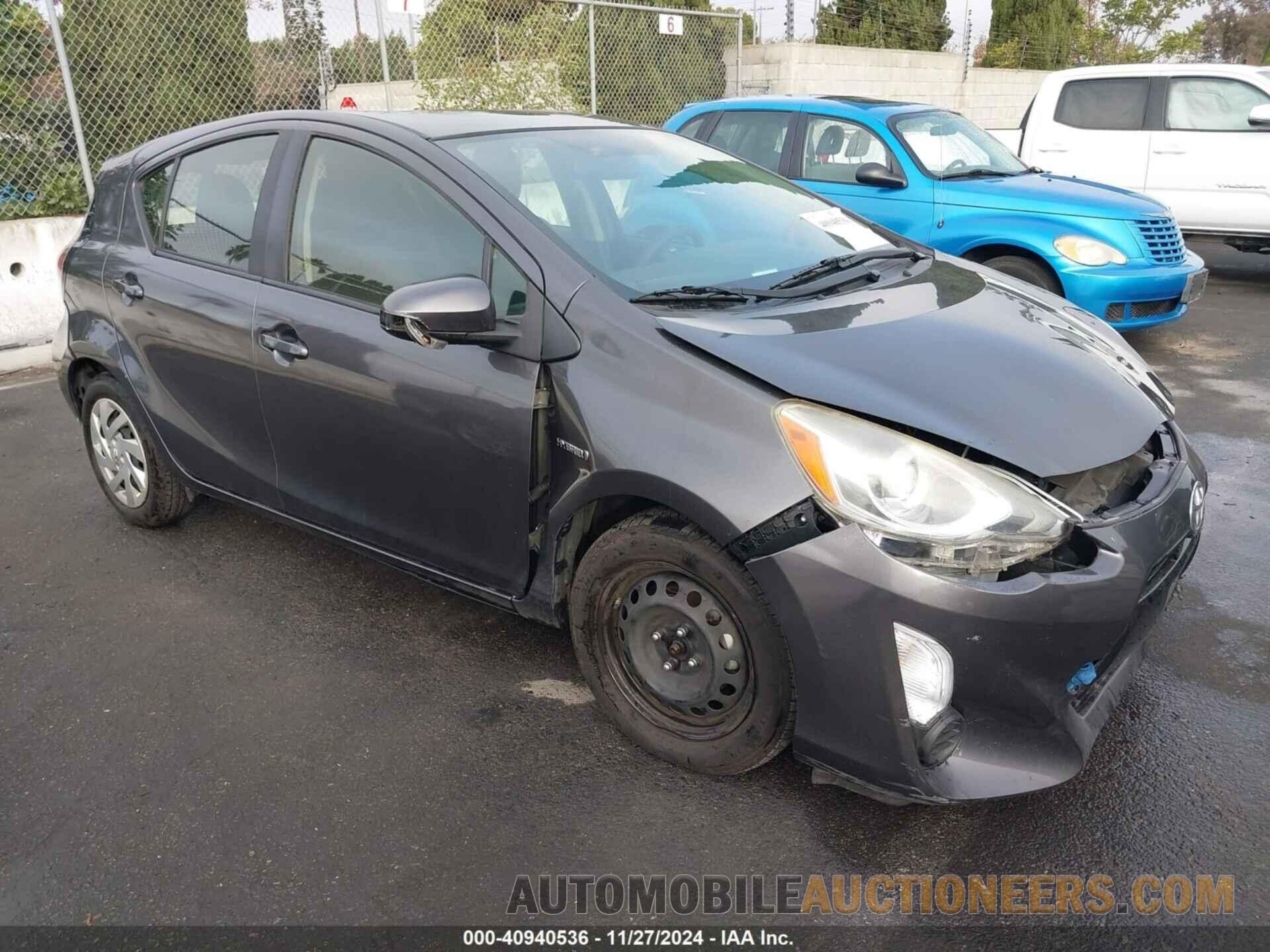 JTDKDTB33F1103809 TOYOTA PRIUS C 2015