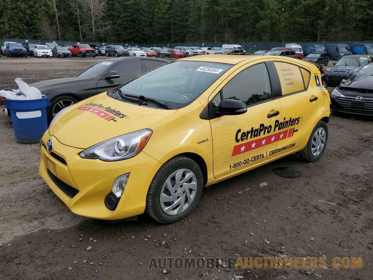 JTDKDTB33F1106001 TOYOTA PRIUS 2015