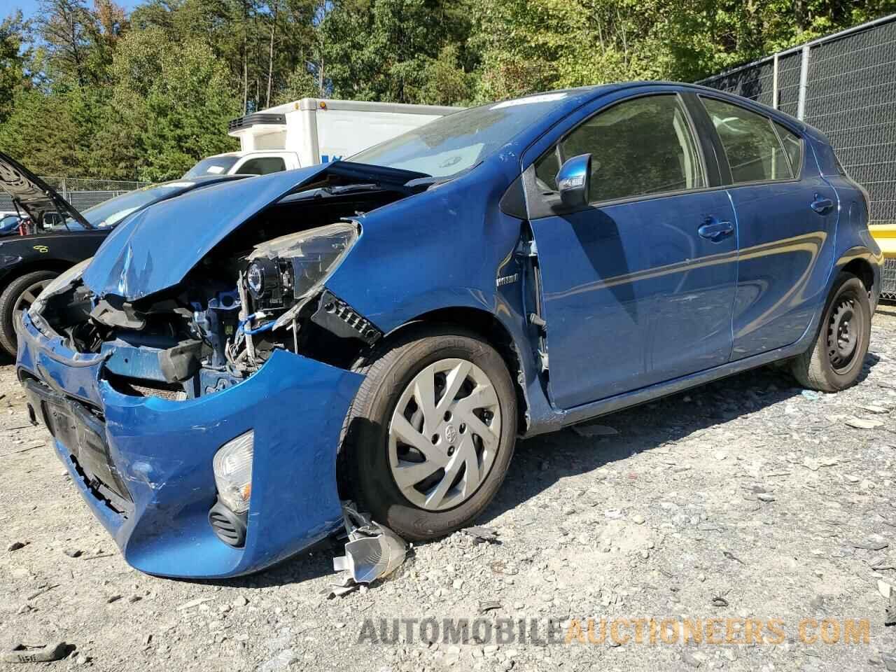 JTDKDTB33F1109240 TOYOTA PRIUS 2015