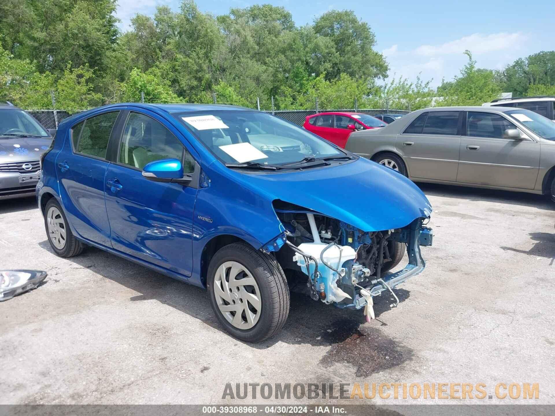 JTDKDTB33F1576657 TOYOTA PRIUS C 2015