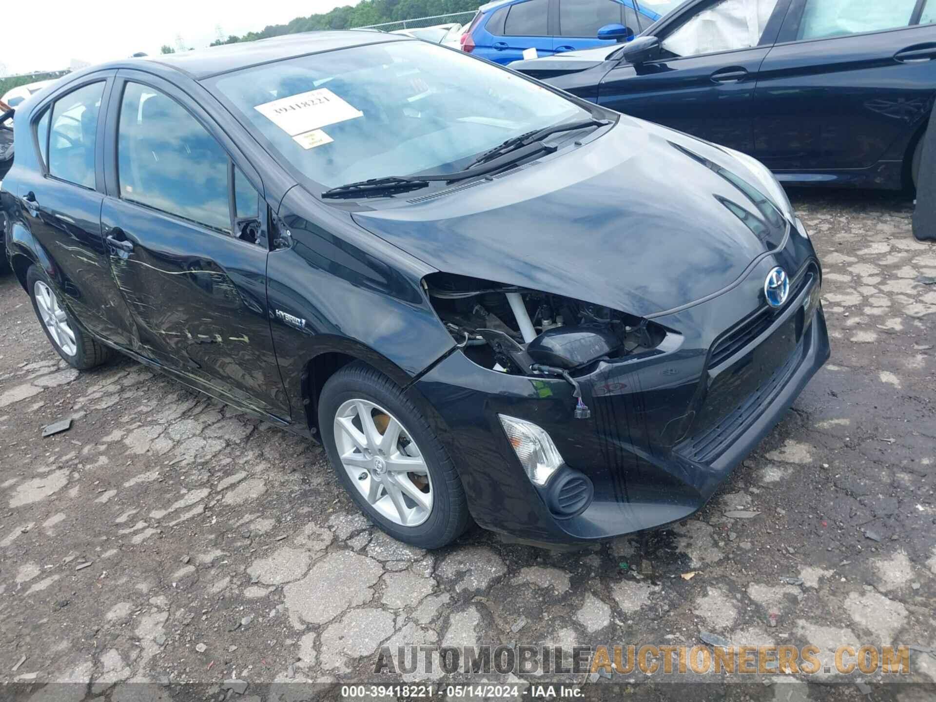 JTDKDTB33F1586220 TOYOTA PRIUS C 2015