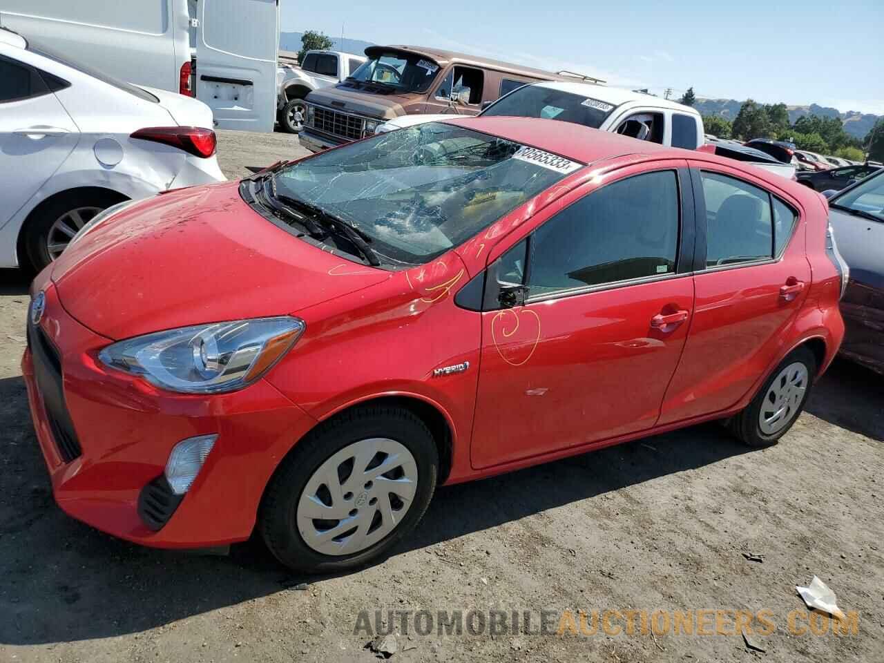 JTDKDTB33G1119459 TOYOTA PRIUS 2016