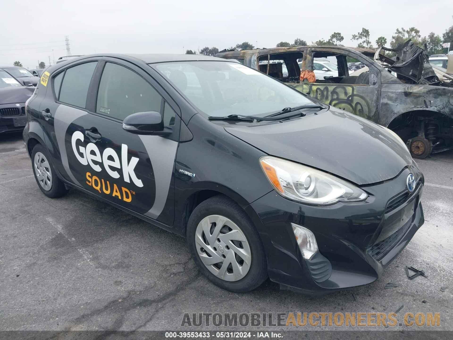 JTDKDTB33G1120126 TOYOTA PRIUS C 2016